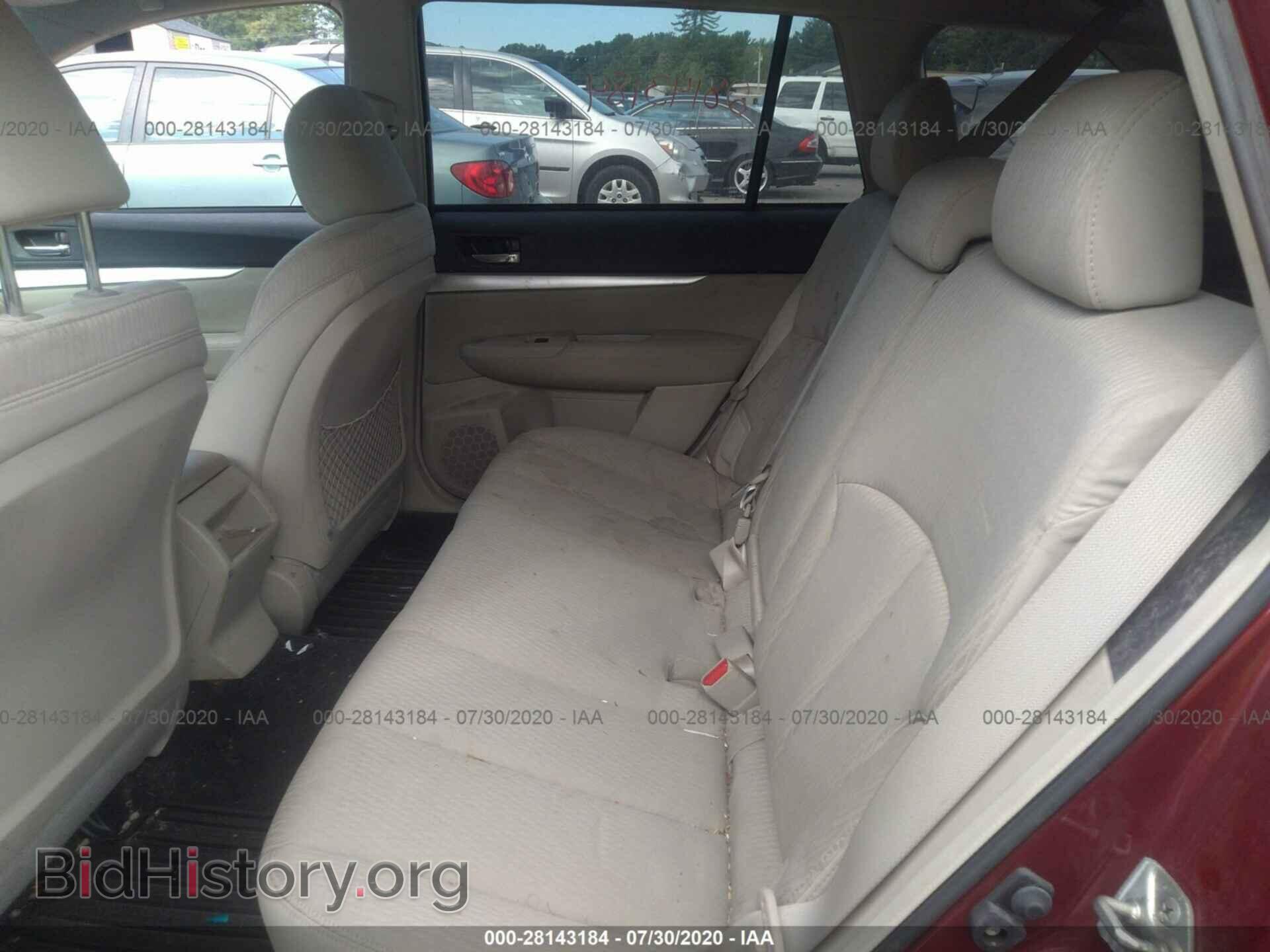 2011 SUBARU OUTBACK - VIN: 4S4BRBCC3B3347352 - Фото 8