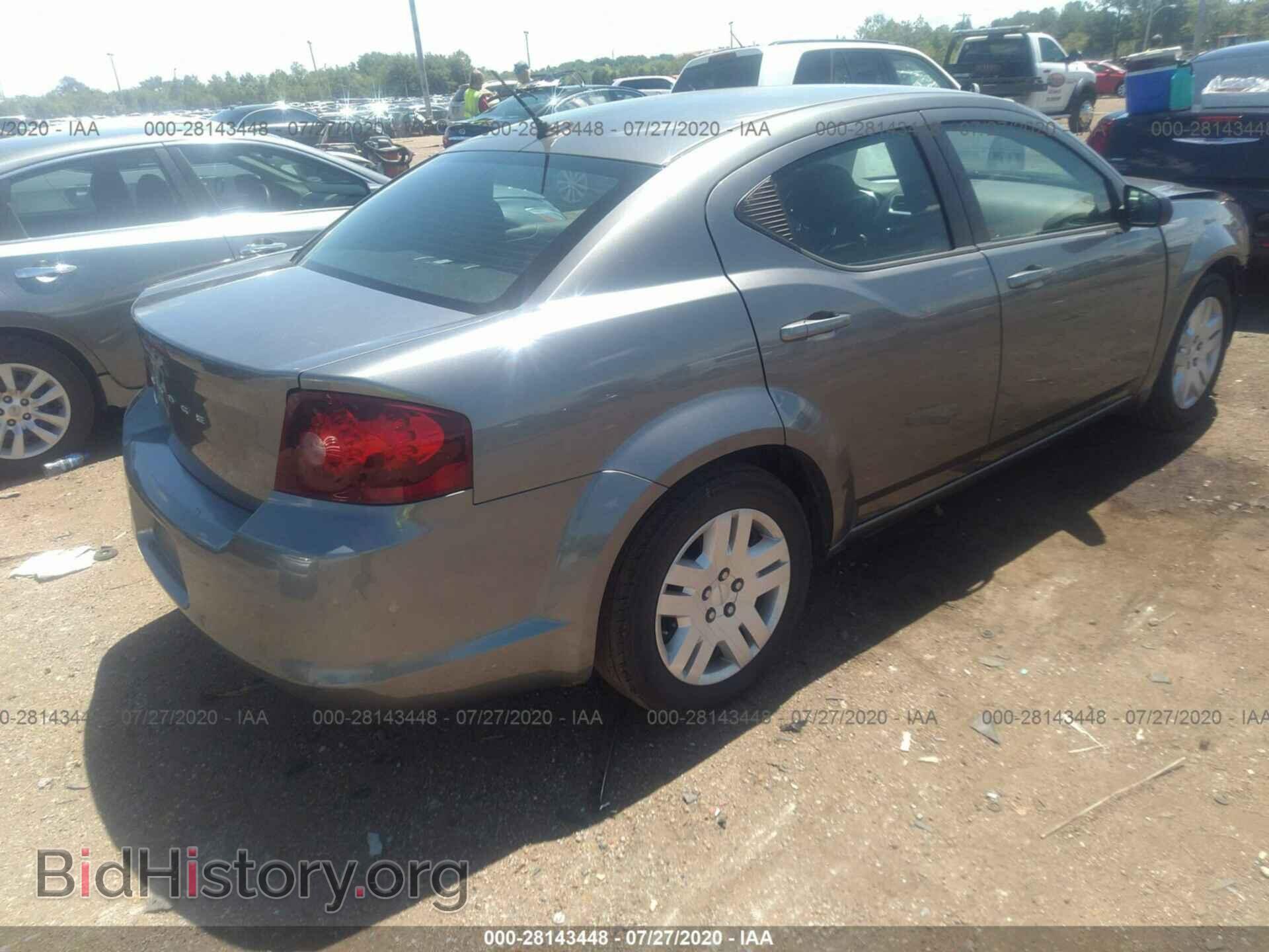 2013 DODGE AVENGER - VIN: 1C3CDZAB7DN594010 - Фото 4