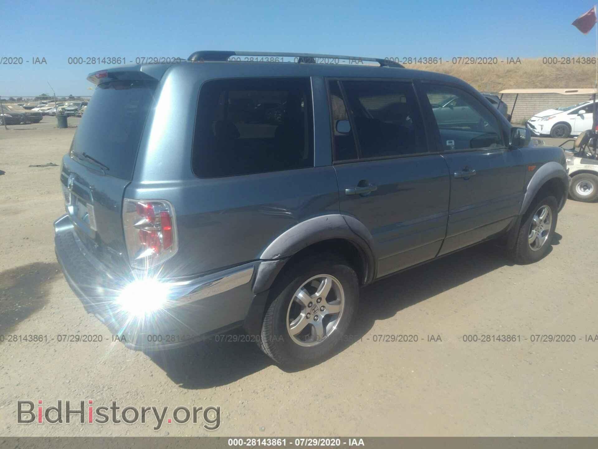 2006 HONDA PILOT - VIN: 2HKYF18746H525910 - Фото 4