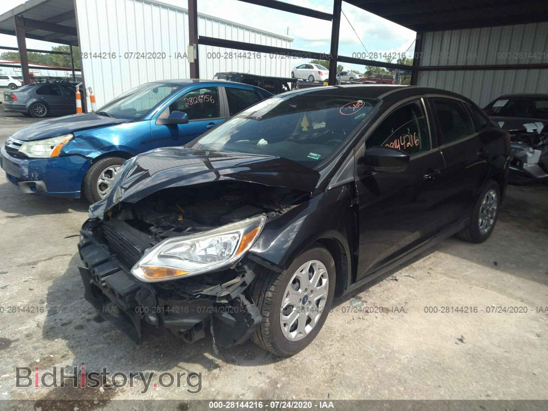 2012 FORD FOCUS - VIN: 1FAHP3F2XCL384693 - Фото 2