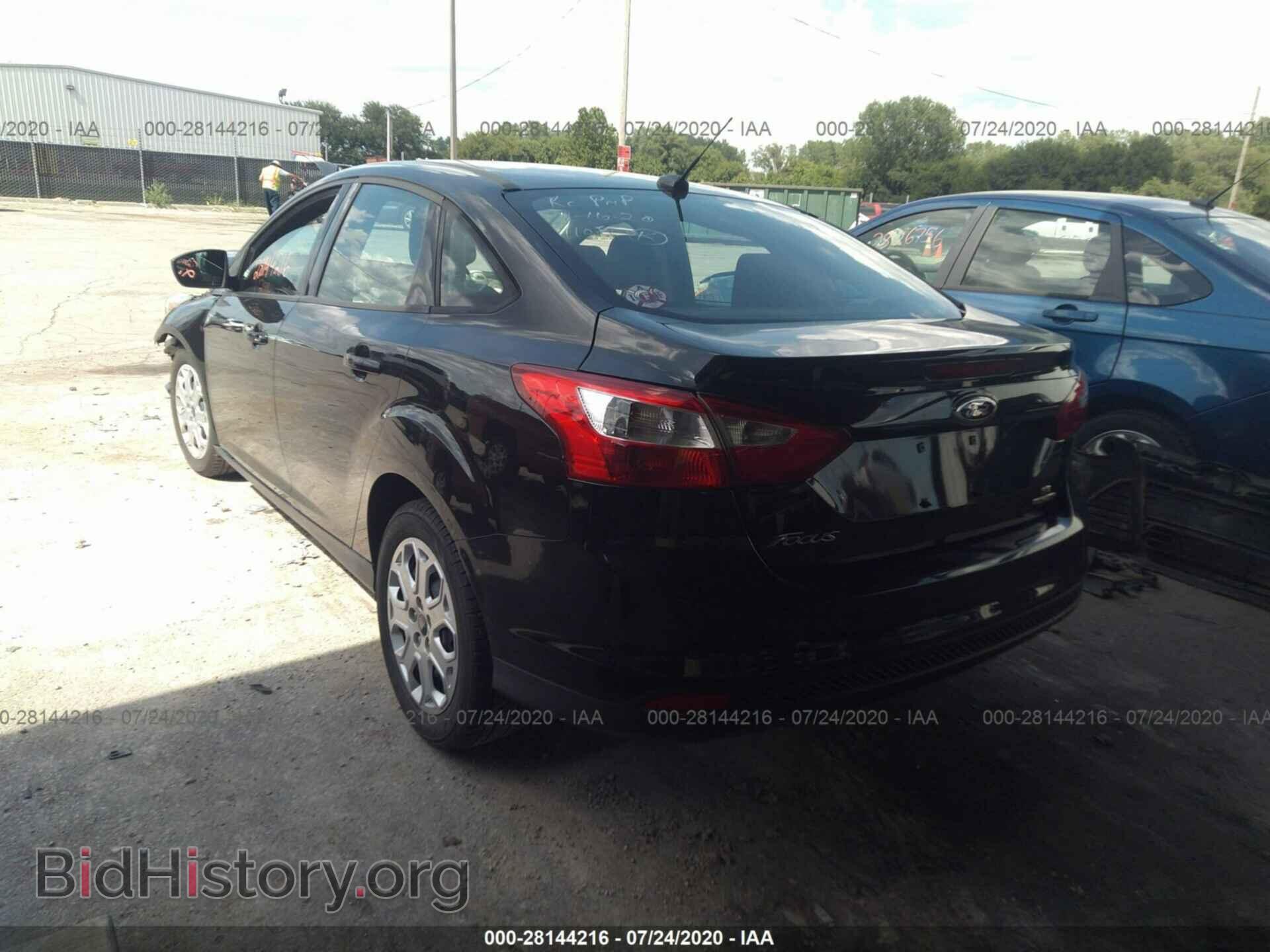 2012 FORD FOCUS - VIN: 1FAHP3F2XCL384693 - Фото 3