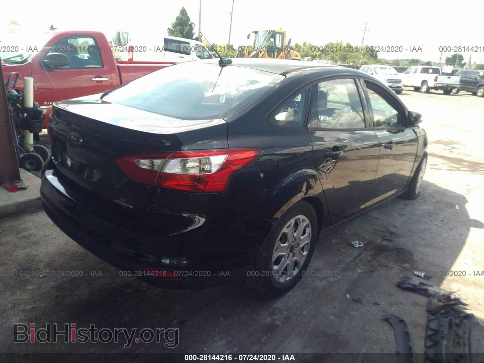 2012 FORD FOCUS - VIN: 1FAHP3F2XCL384693 - Фото 4