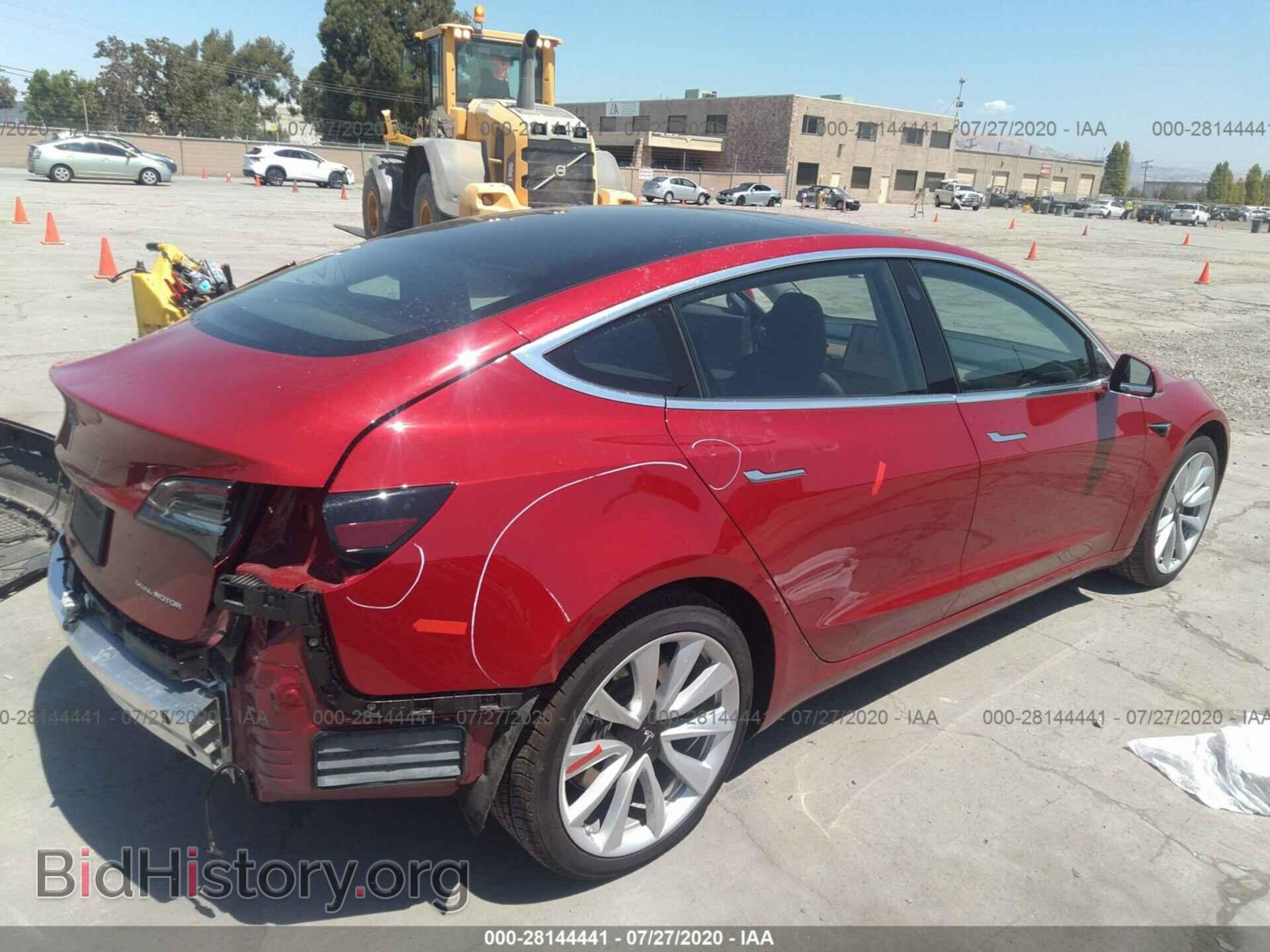 2019 TESLA MODEL 3 - VIN: 5YJ3E1EBXKF453741 - Фото 4