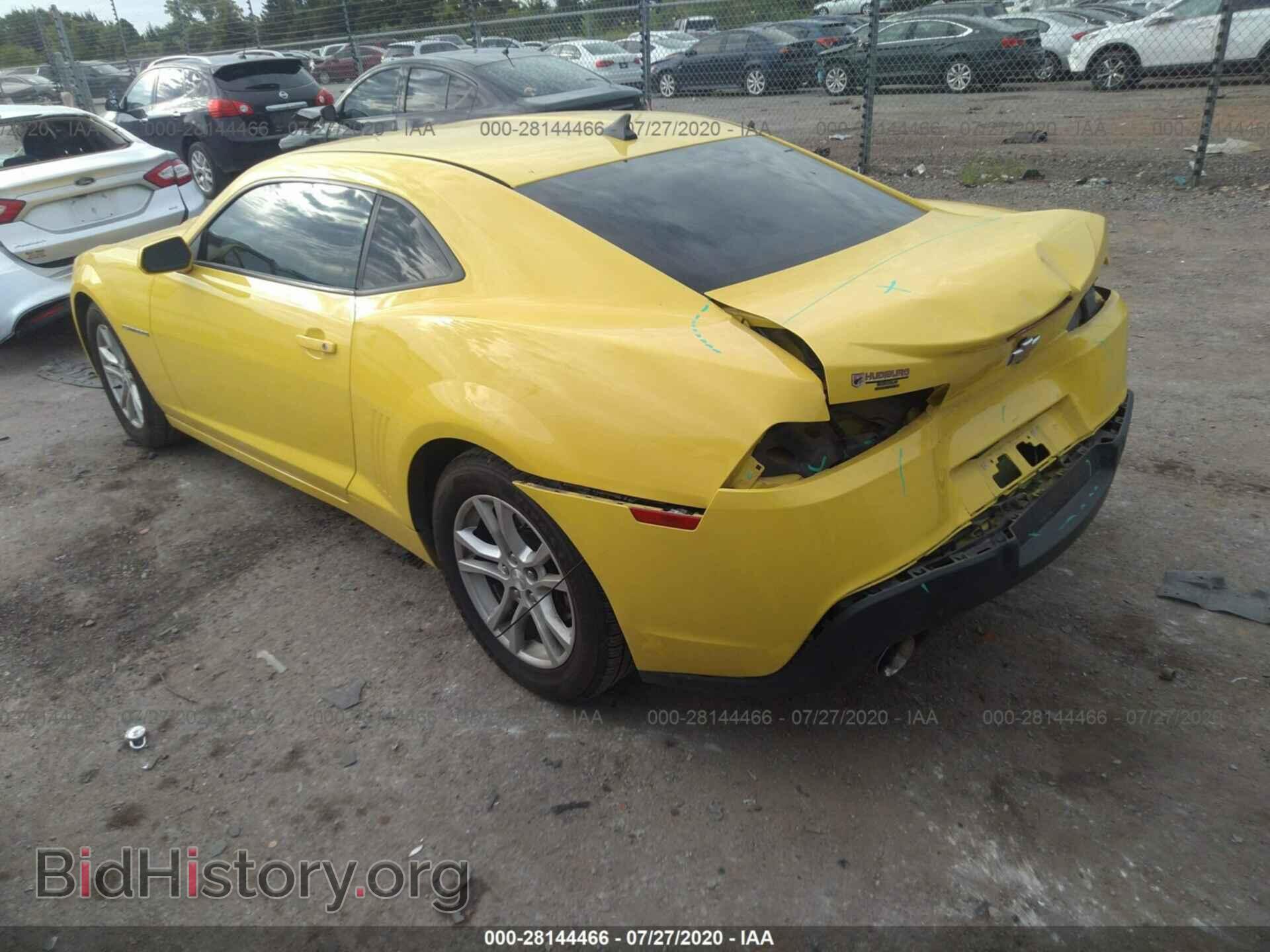 2014 CHEVROLET CAMARO - VIN: 2G1FA1E32E9156546 - Фото 3