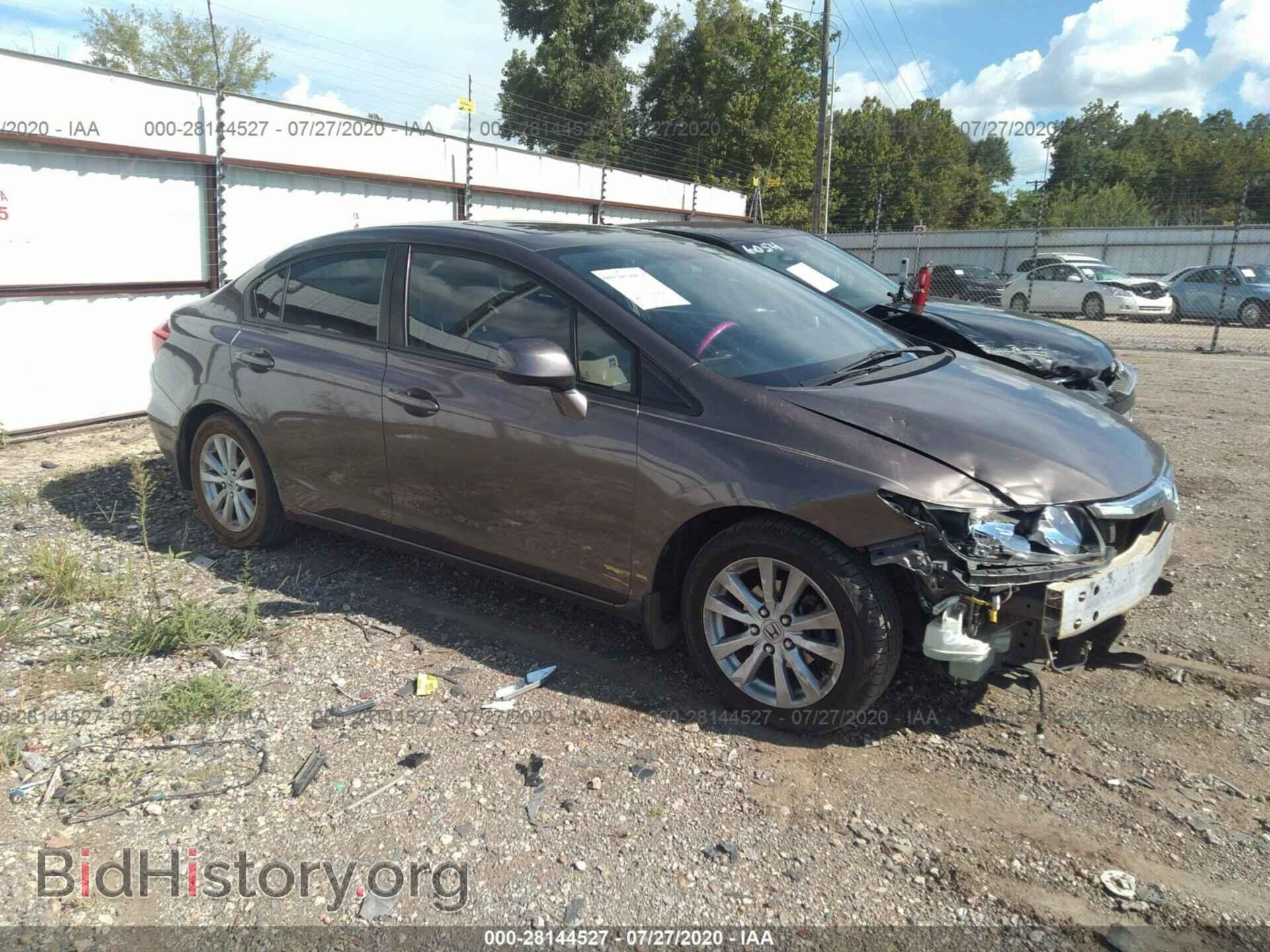 Фотография 2HGFB2F81CH541766 - HONDA CIVIC SDN 2012
