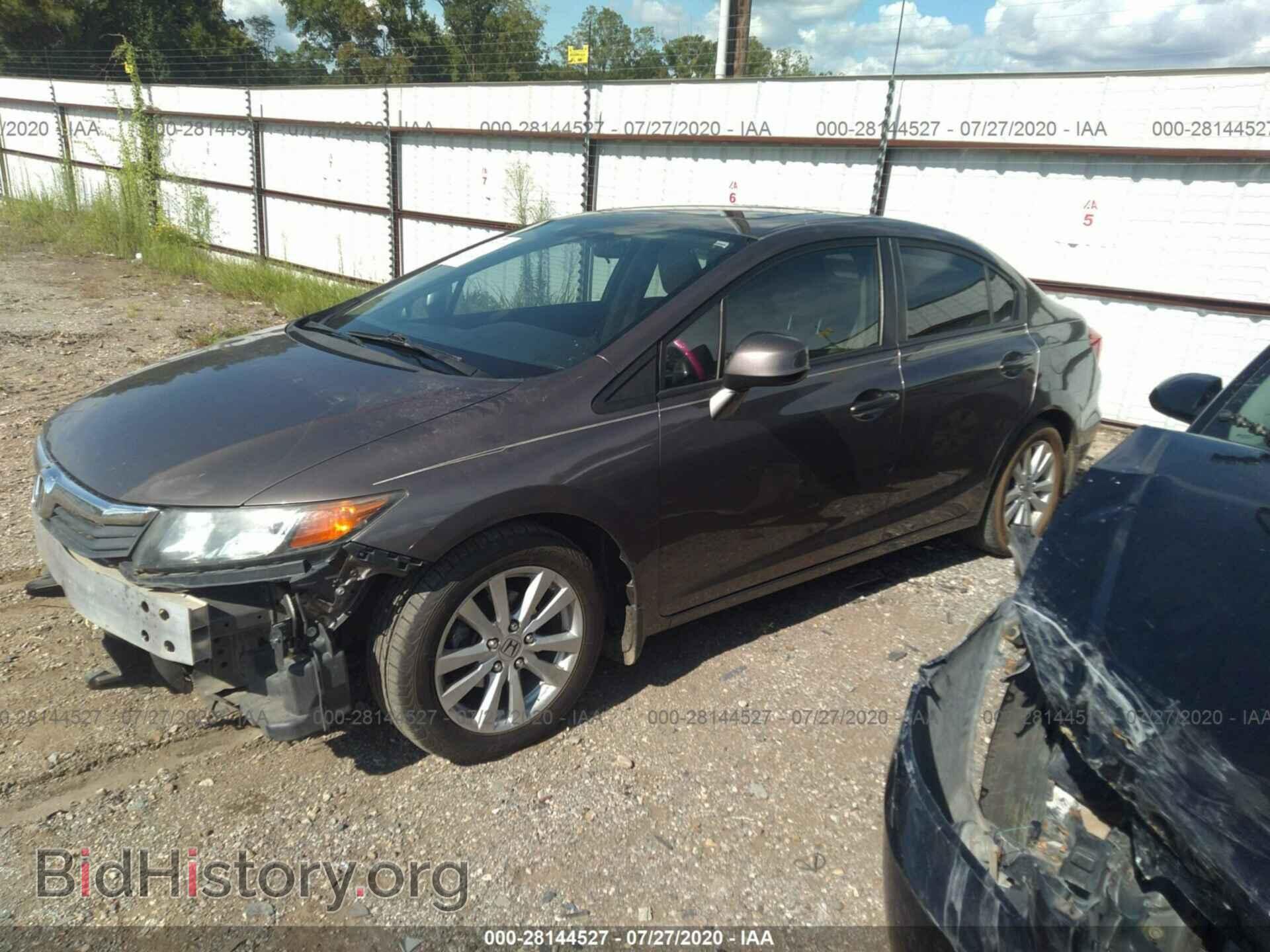 2012 HONDA CIVIC SDN - VIN: 2HGFB2F81CH541766 - Фото 2