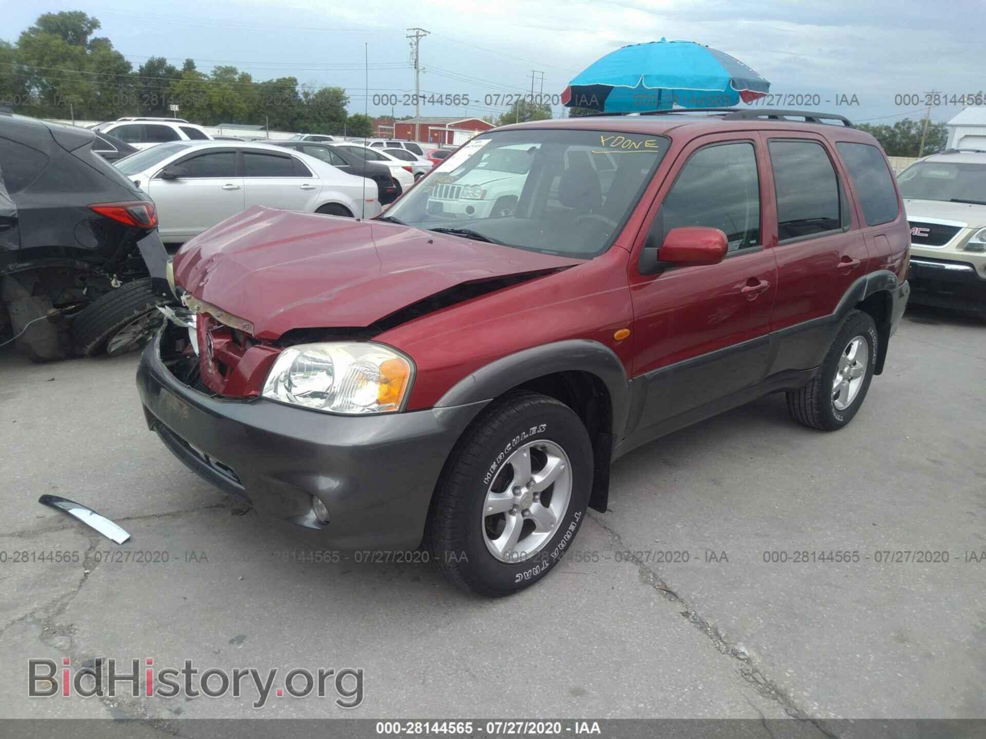2005 MAZDA TRIBUTE - VIN: 4F2YZ04165KM12074 - Фото 2
