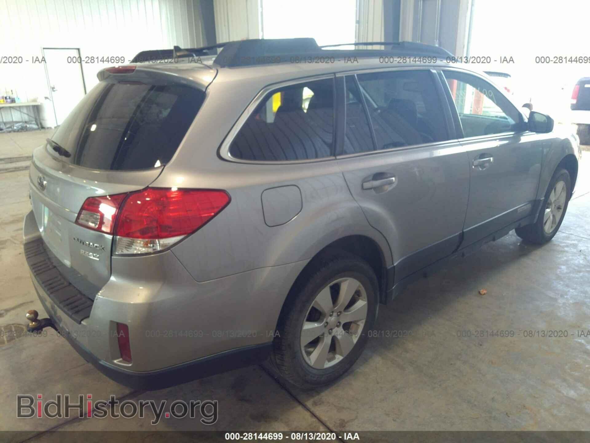 2011 SUBARU OUTBACK - VIN: 4S4BRBLC6B3350522 - Фото 4