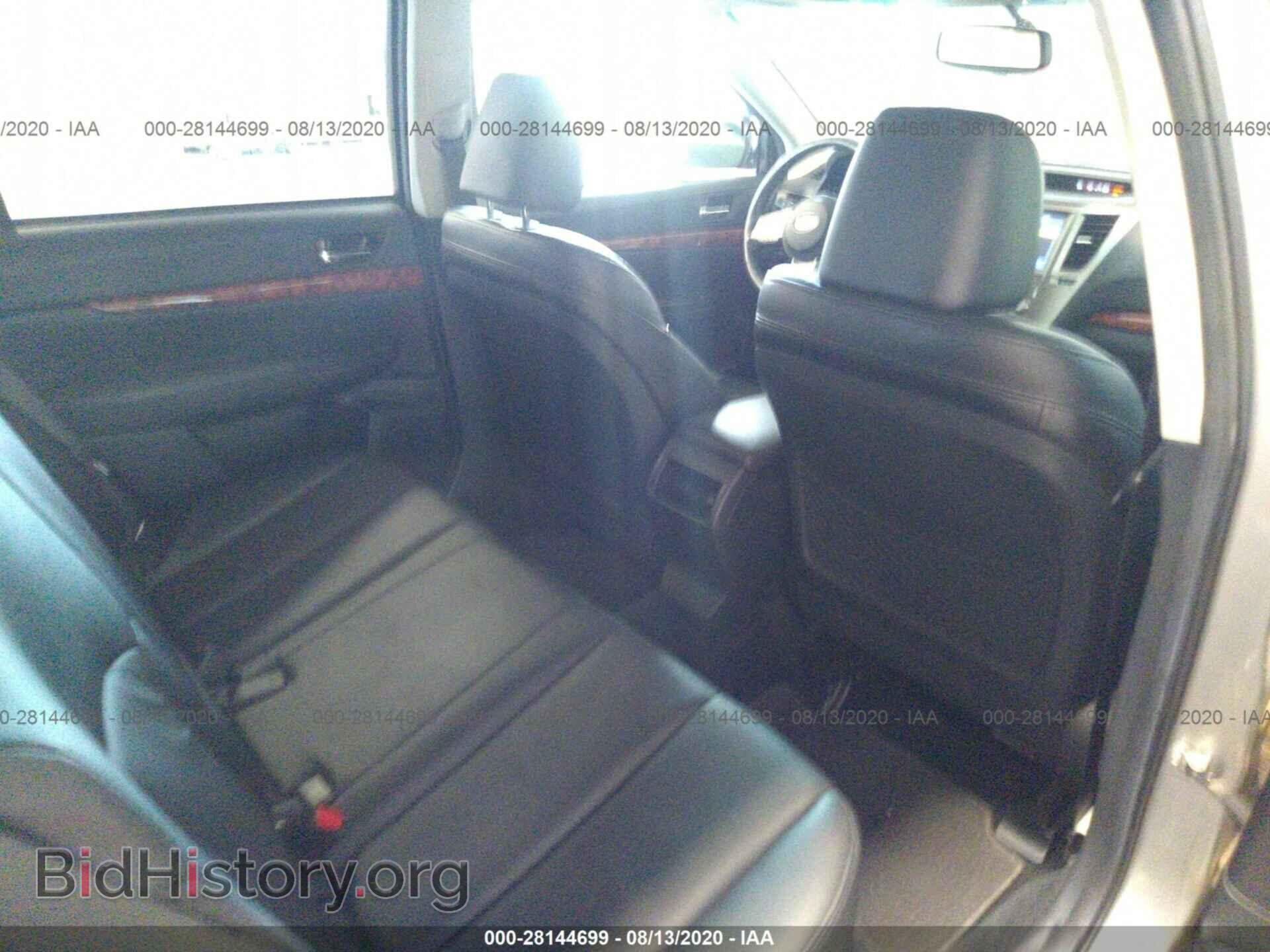 2011 SUBARU OUTBACK - VIN: 4S4BRBLC6B3350522 - Фото 8