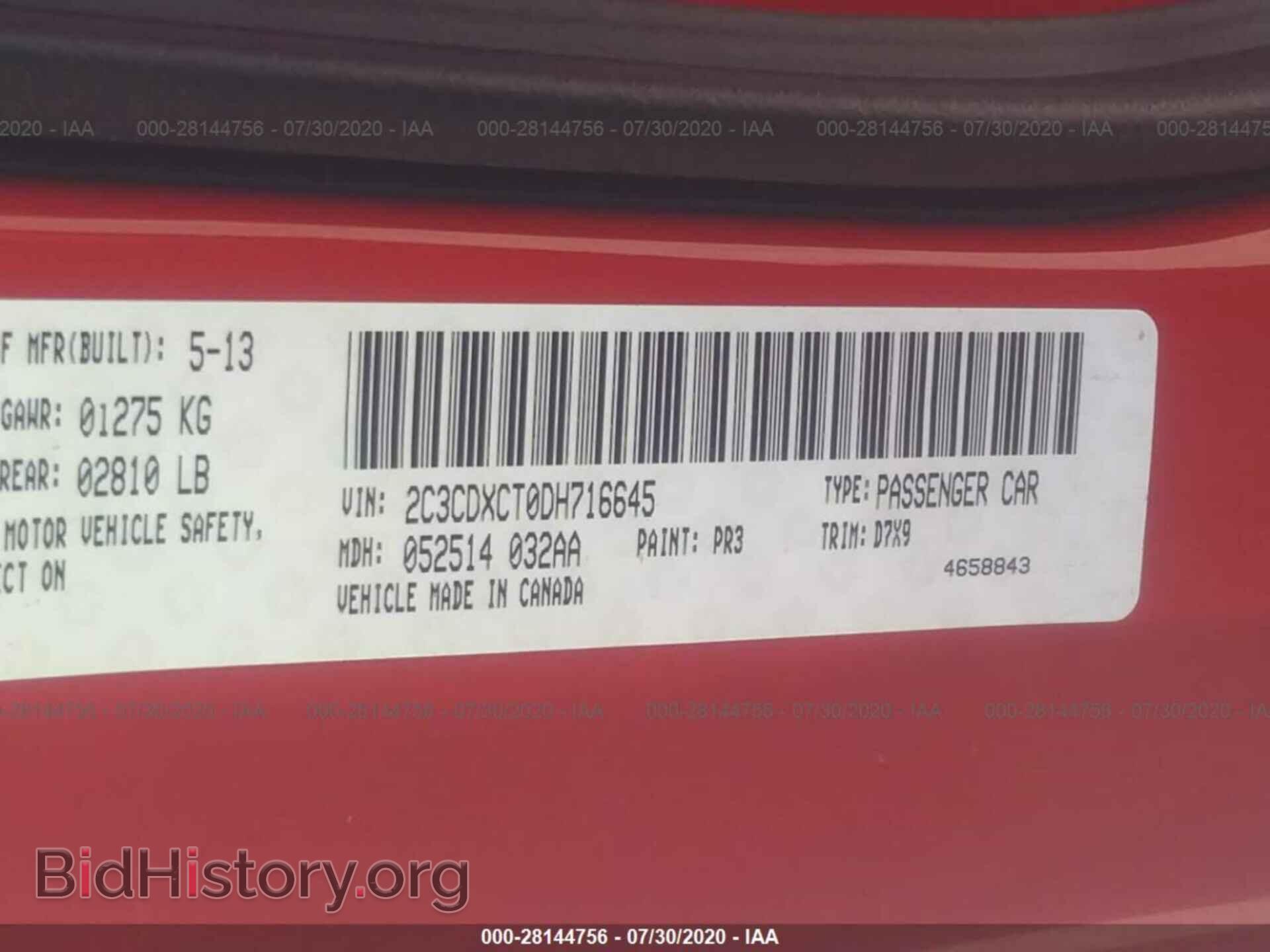 2013 DODGE CHARGER - VIN: 2C3CDXCT0DH716645 - Photo 9