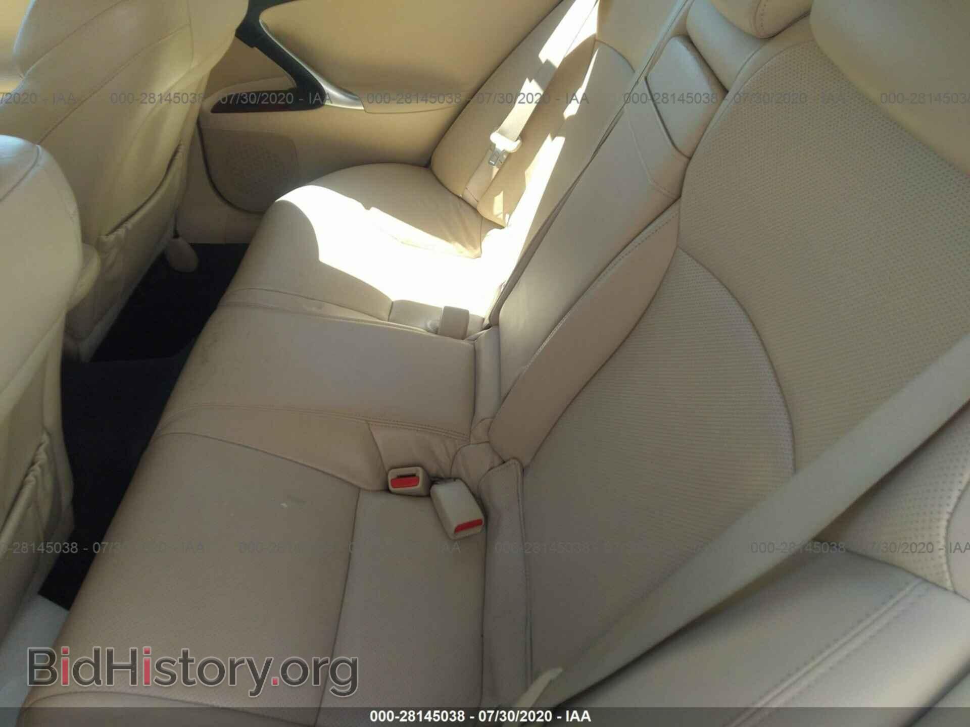 2008 LEXUS IS 350 - VIN: JTHBE262682014160 - Фото 8