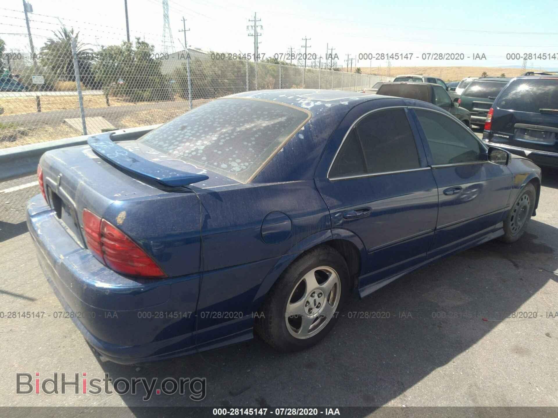 2002 LINCOLN LS - VIN: 1LNHM87AX2Y701763 - Photo 4