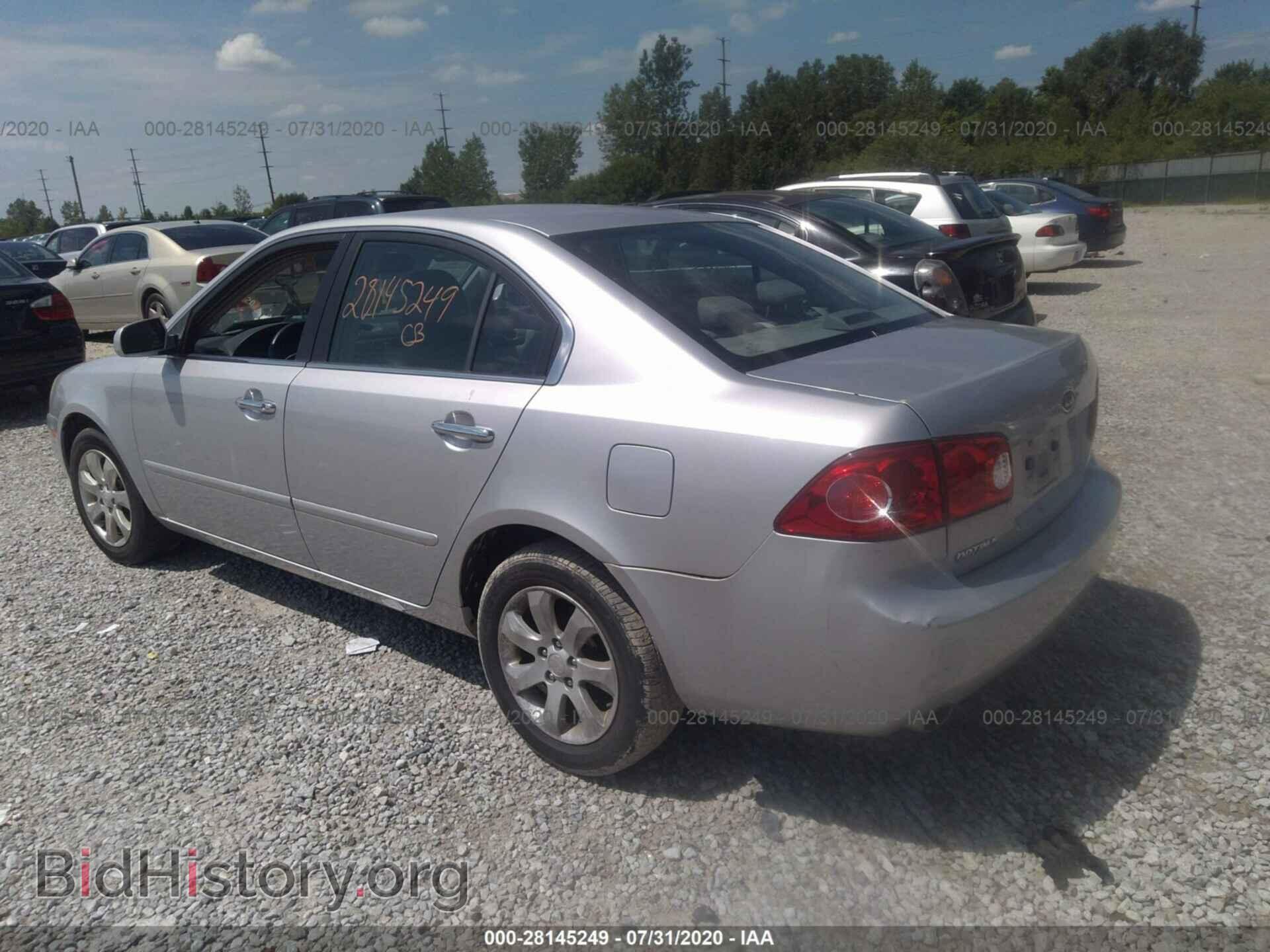 2008 KIA OPTIMA - VIN: KNAGE124685216579 - Фото 3