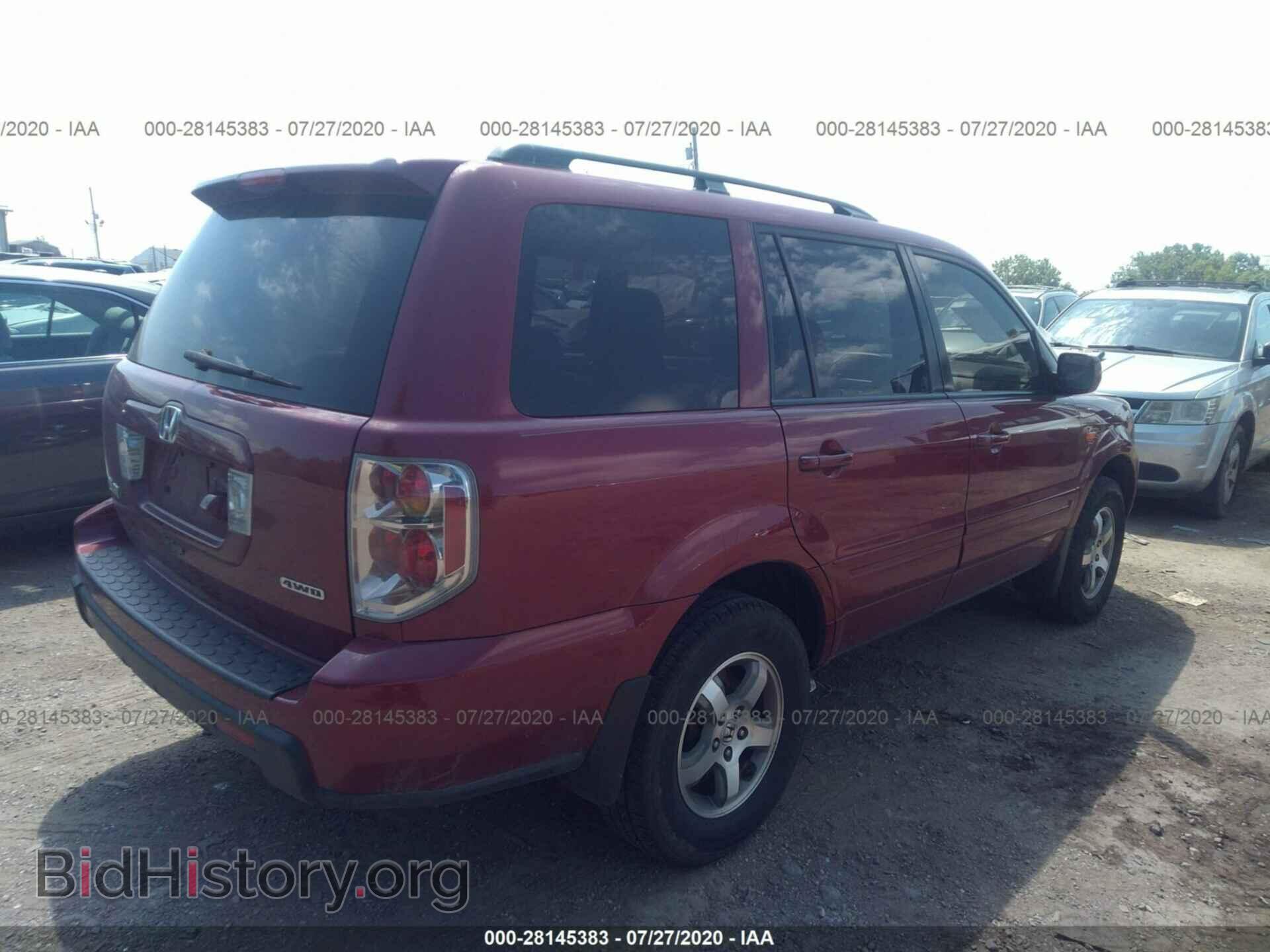 2006 HONDA PILOT - VIN: 5FNYF18766B026055 - Фото 4