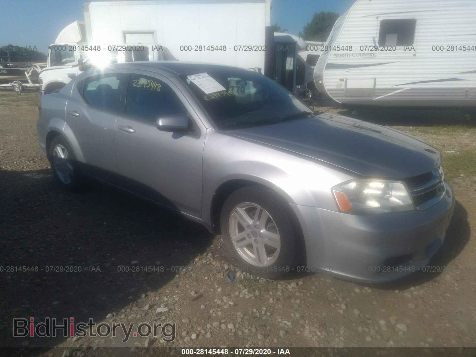 Фотография 1C3CDZCB2DN624852 - DODGE AVENGER 2013