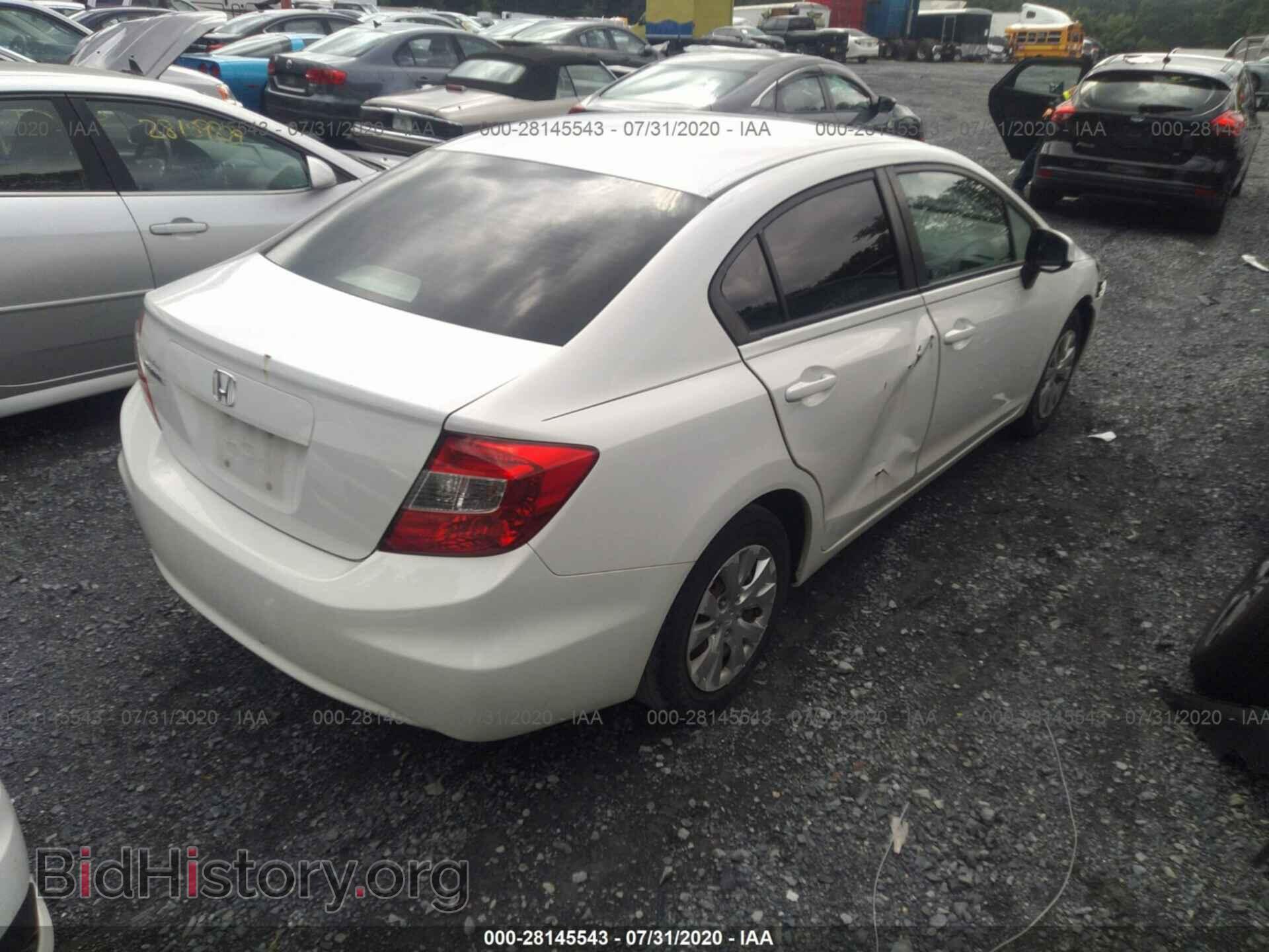 2012 HONDA CIVIC SDN - VIN: 2HGFB2F56CH604494 - Фото 4