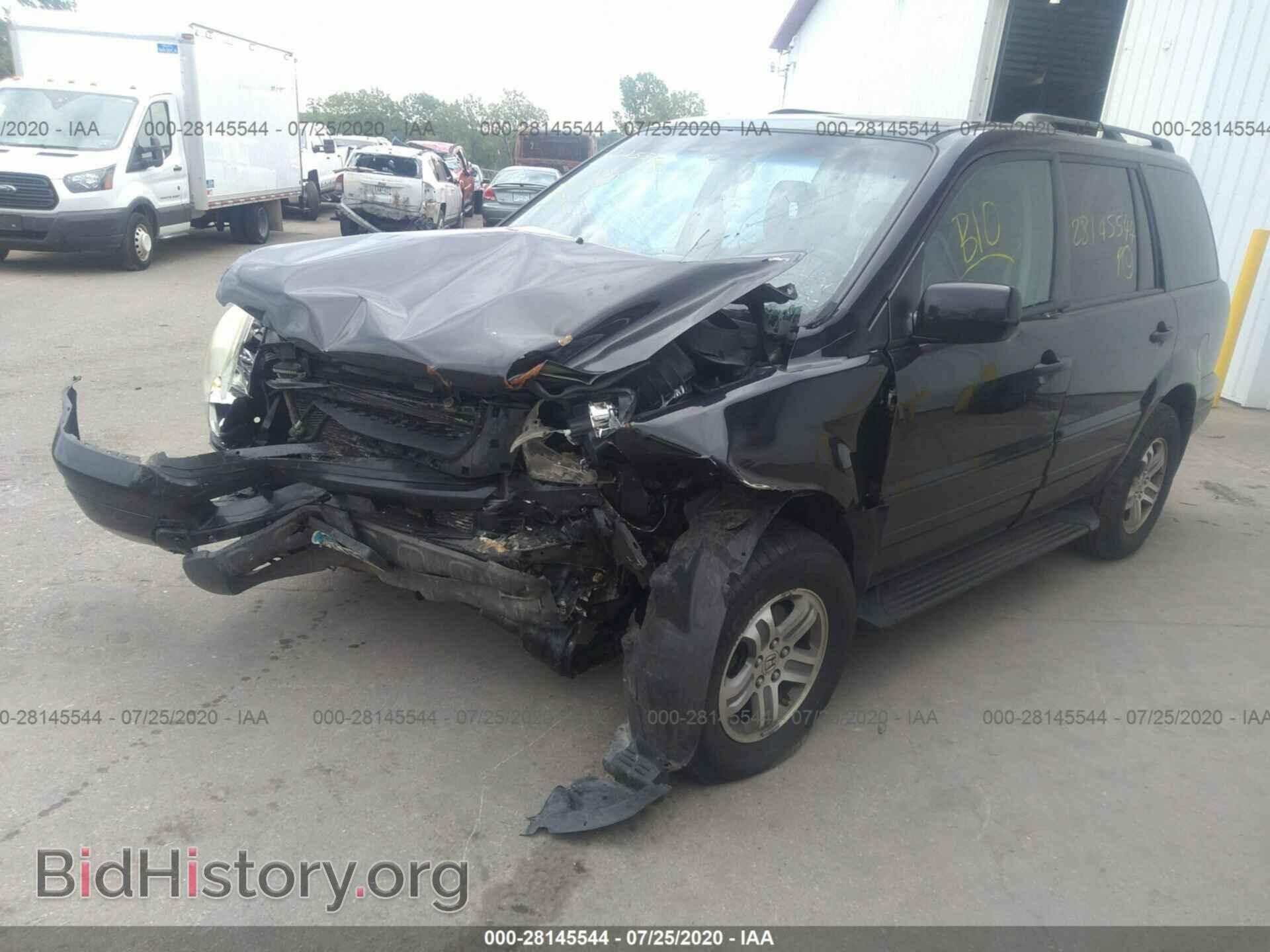 2005 HONDA PILOT - VIN: 5FNYF18555B018462 - Фото 2