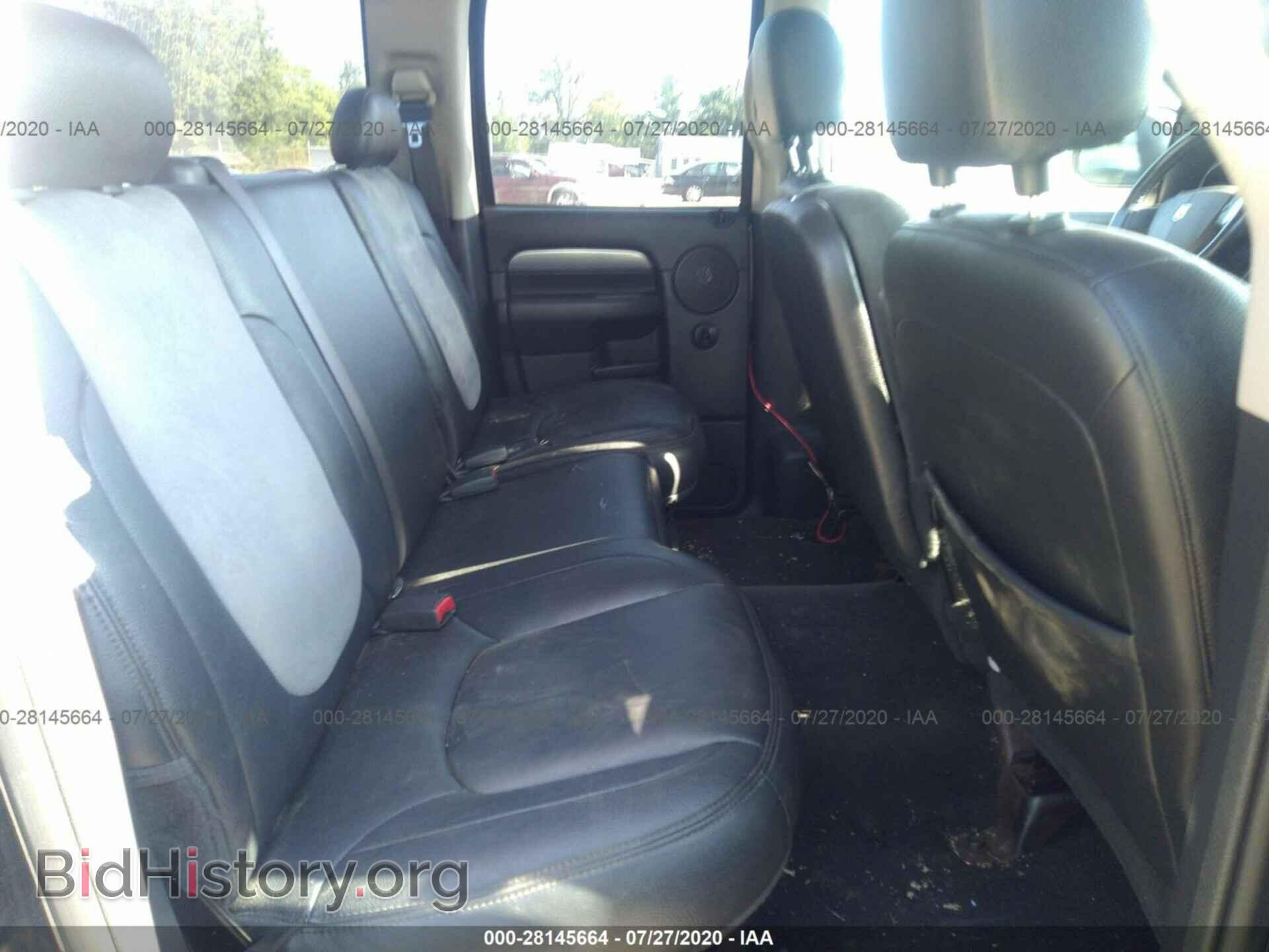 2004 DODGE RAM 1500 - VIN: 1D7HA18D64S555659 - Фото 8