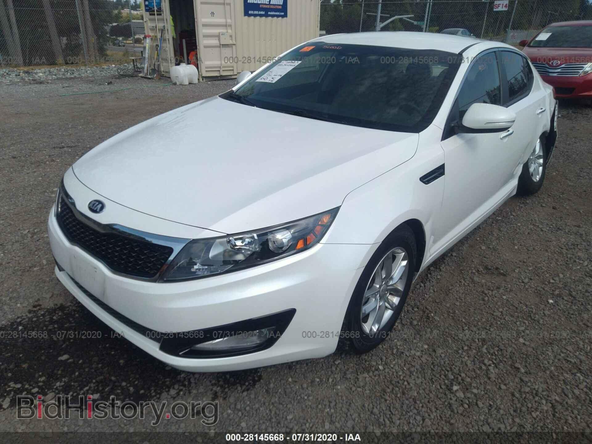 2013 KIA OPTIMA - VIN: KNAGM4A7XD5357617 - Photo 2