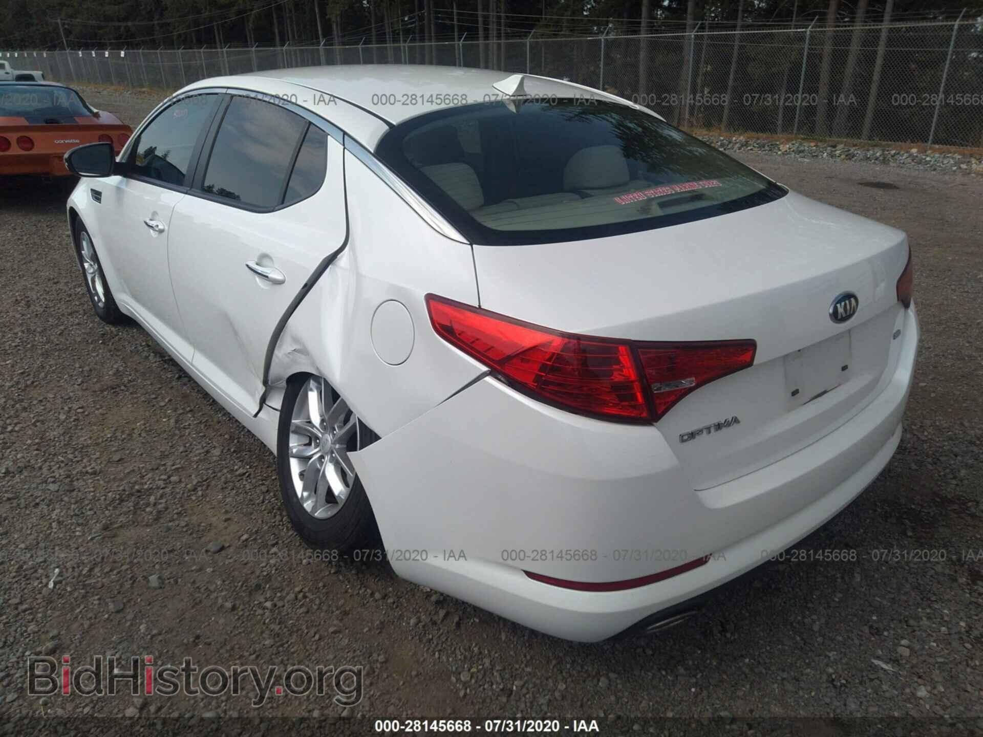 2013 KIA OPTIMA - VIN: KNAGM4A7XD5357617 - Photo 3