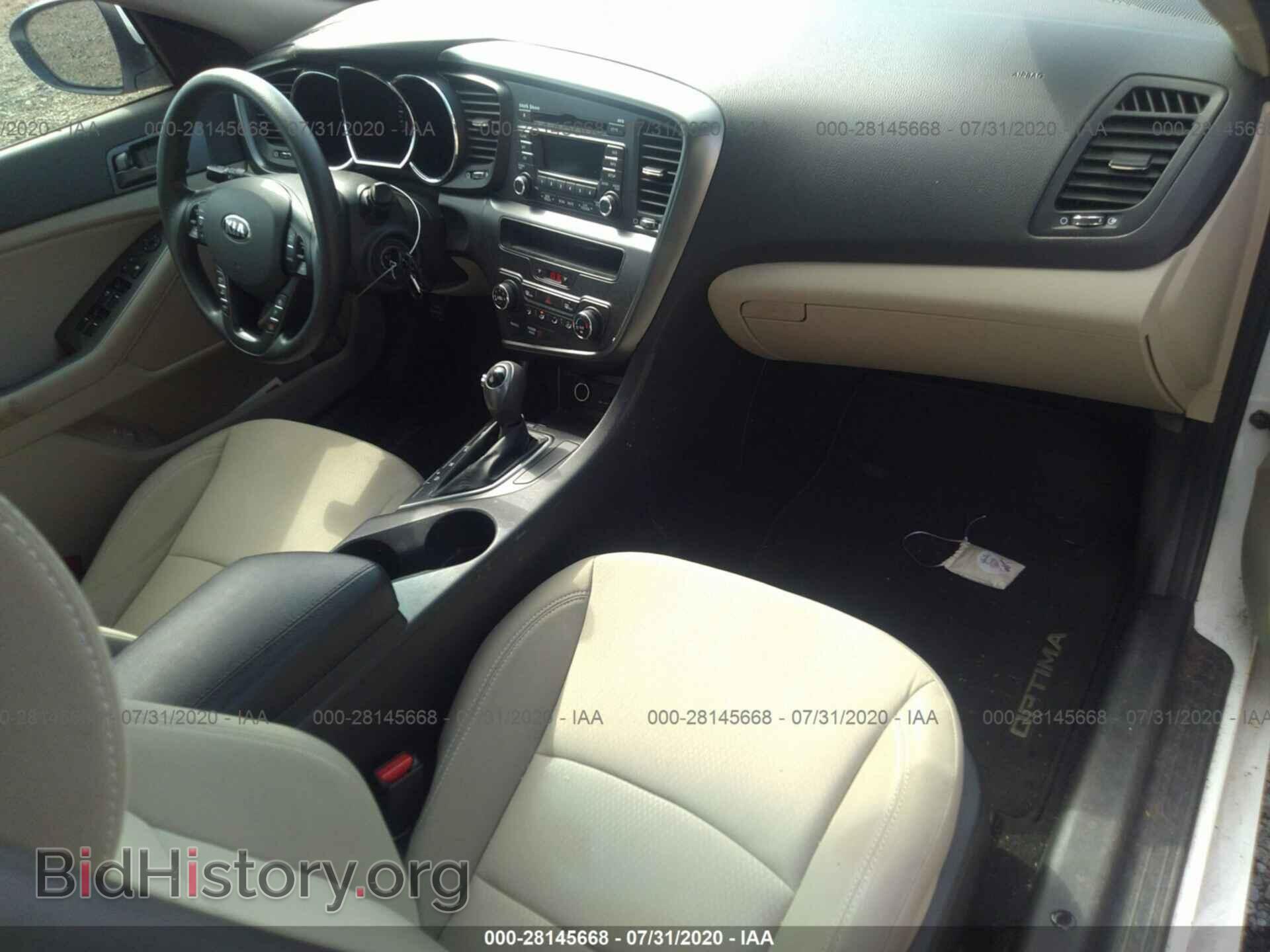 2013 KIA OPTIMA - VIN: KNAGM4A7XD5357617 - Photo 5