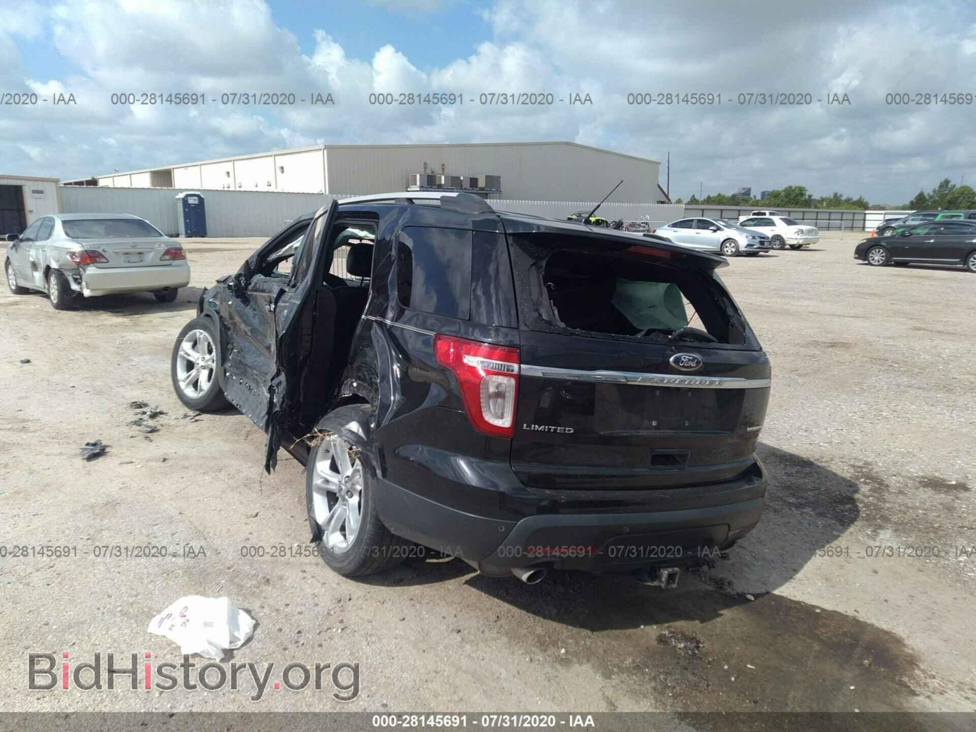 2013 FORD EXPLORER - VIN: 1FM5K7F8XDGC45337 - Photo 3