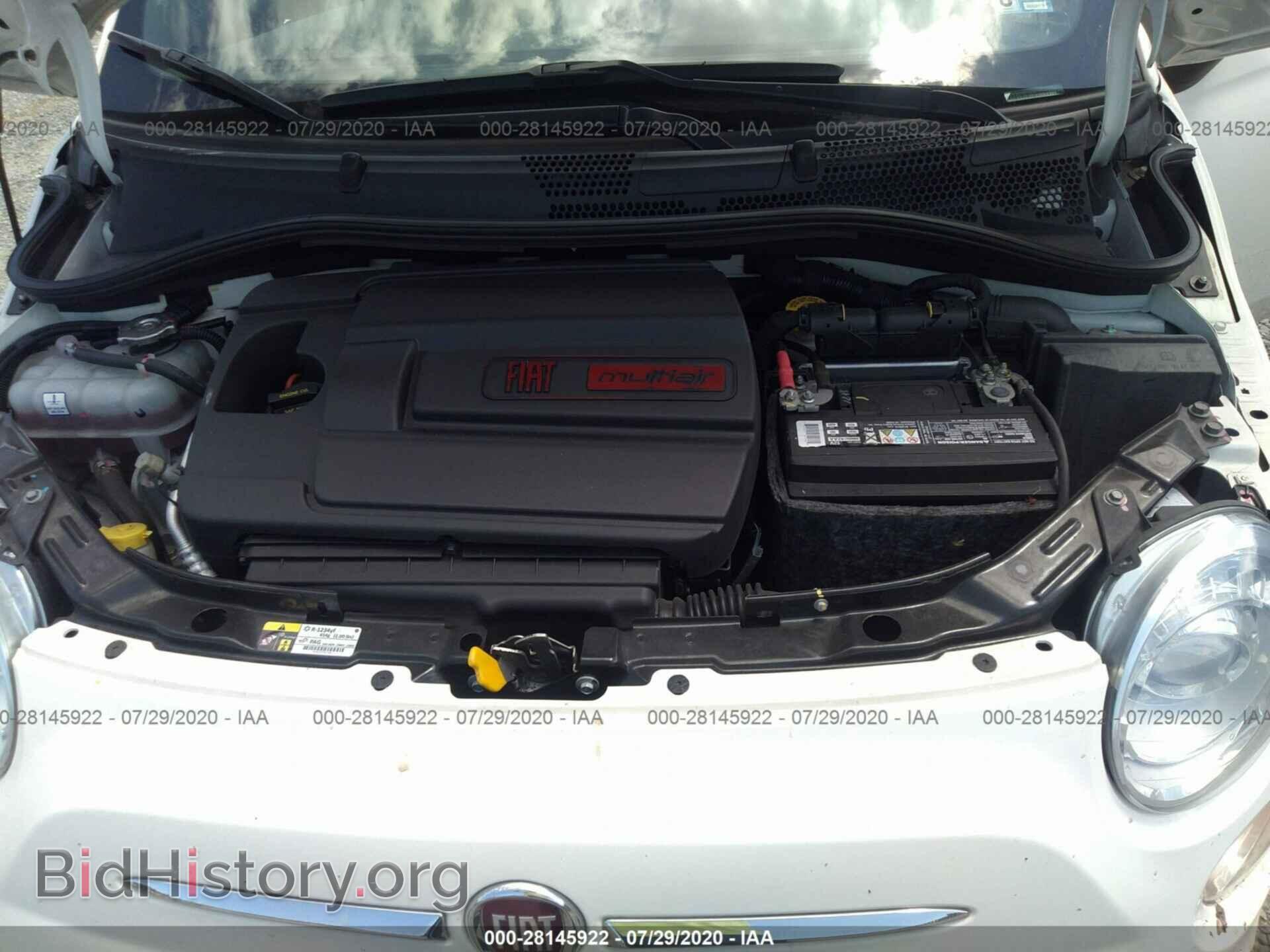 2015 FIAT 500 - VIN: 3C3CFFBR8FT582147 - Фото 10