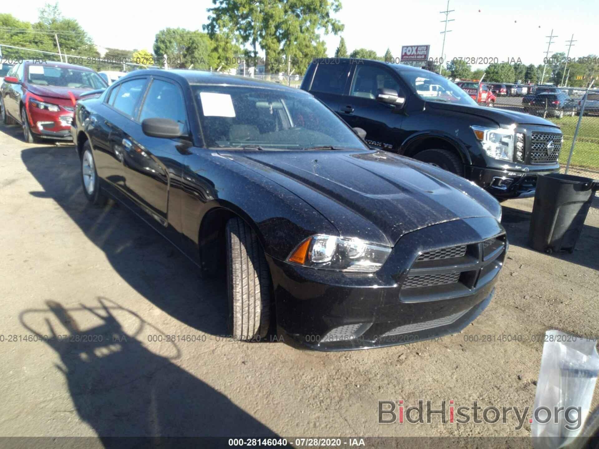 Photo 2C3CDXBGXDH625144 - DODGE CHARGER 2013