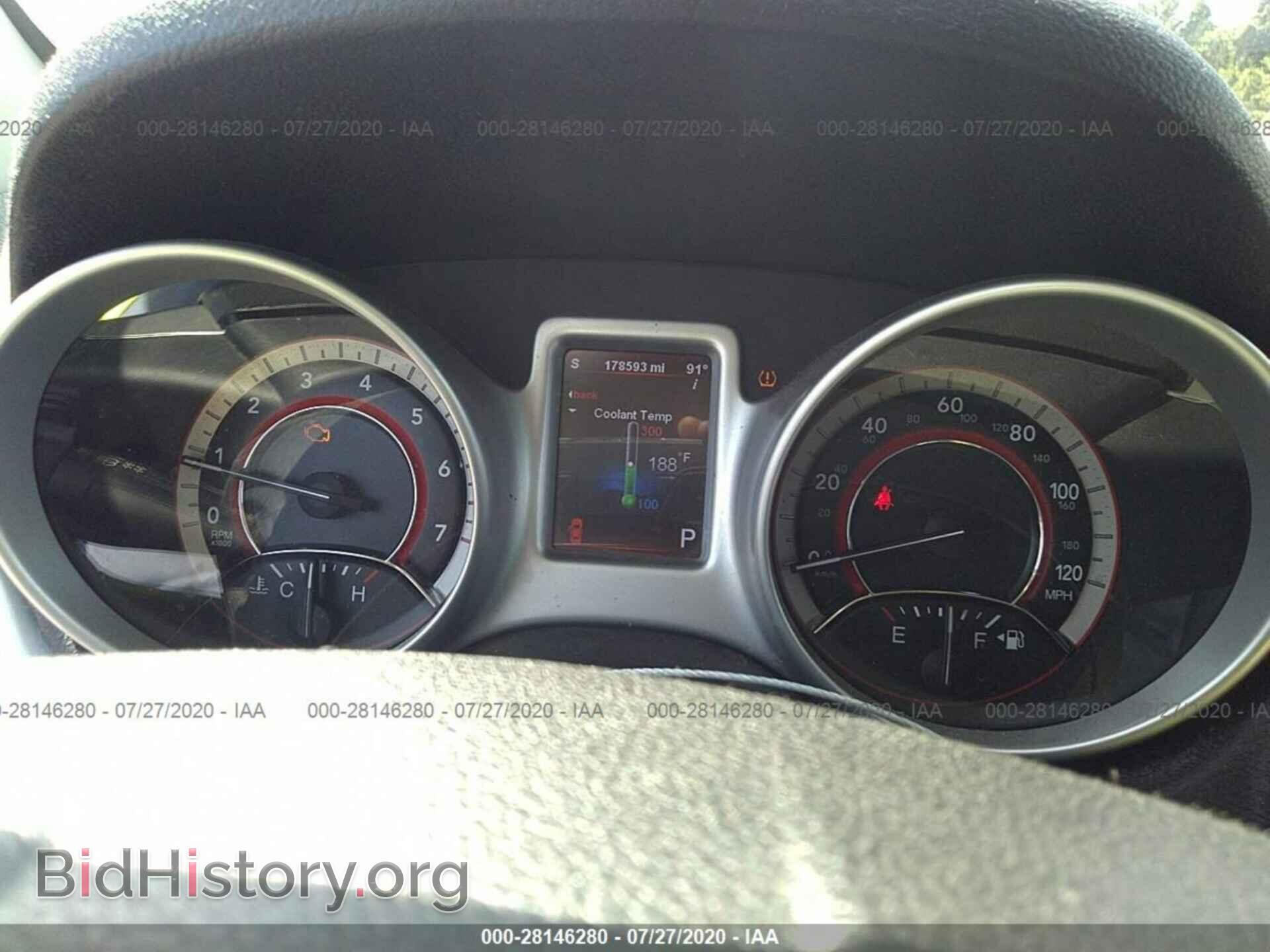 2012 DODGE JOURNEY - VIN: 3C4PDCDG0CT146787 - Фото 7