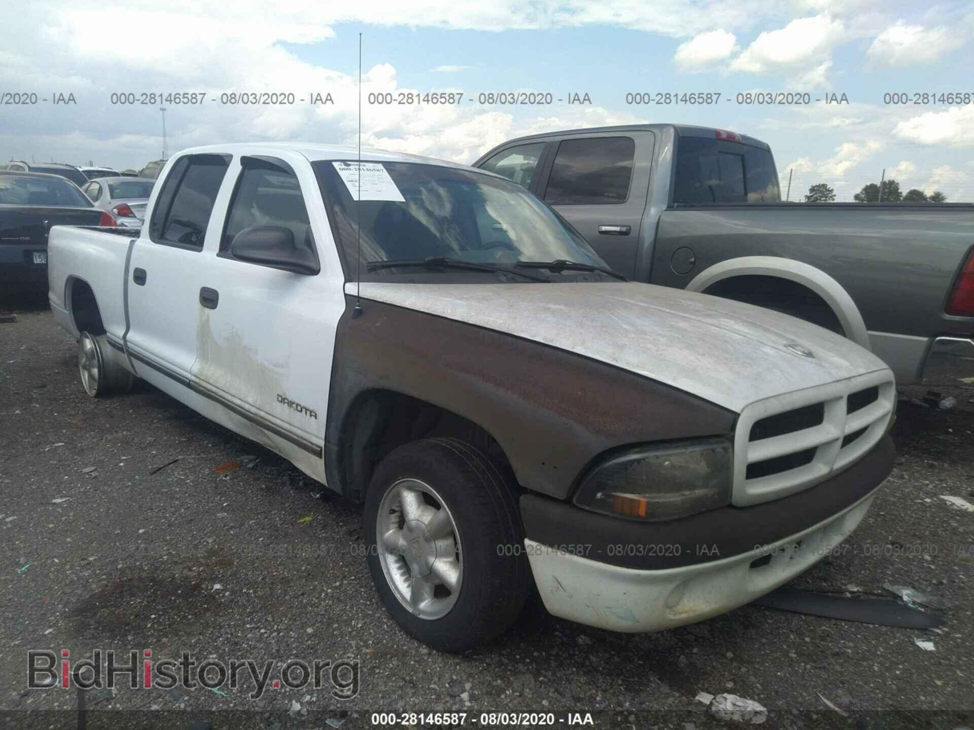 Фотография 1B7GL2AX8YS646481 - DODGE DAKOTA 2000