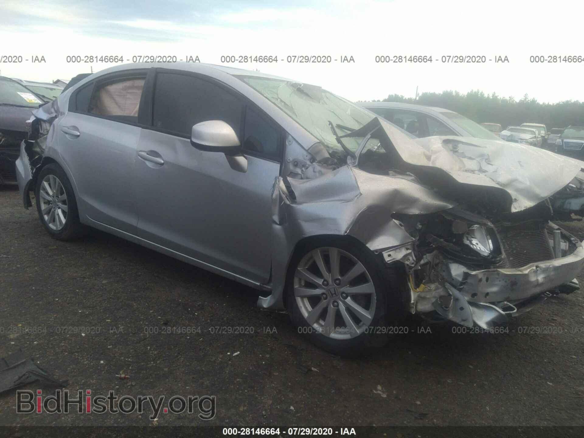 Фотография 19XFB2F89CE341065 - HONDA CIVIC SDN 2012