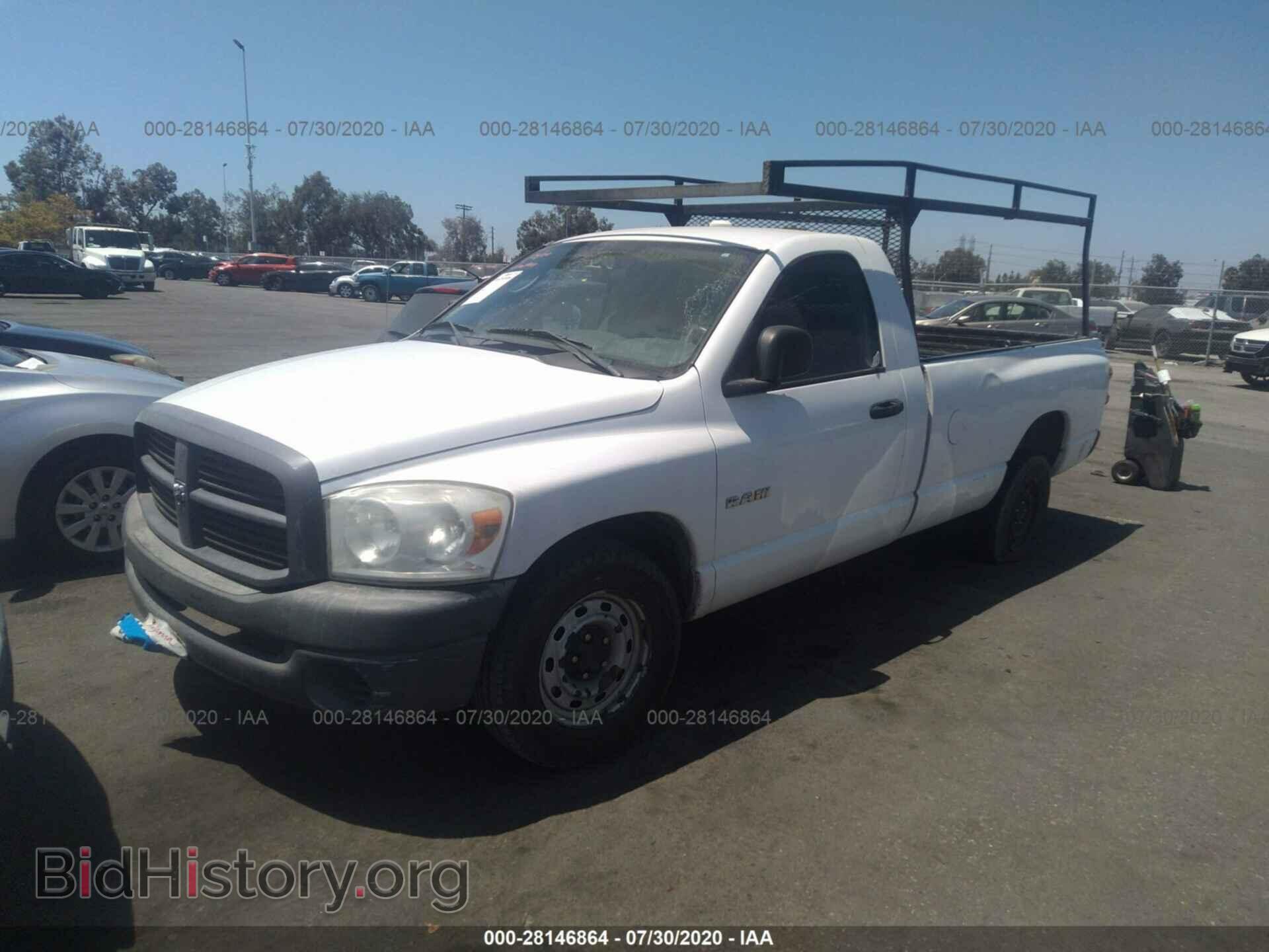 2008 DODGE RAM 1500 - VIN: 1D7HA16K08J238974 - Фото 2