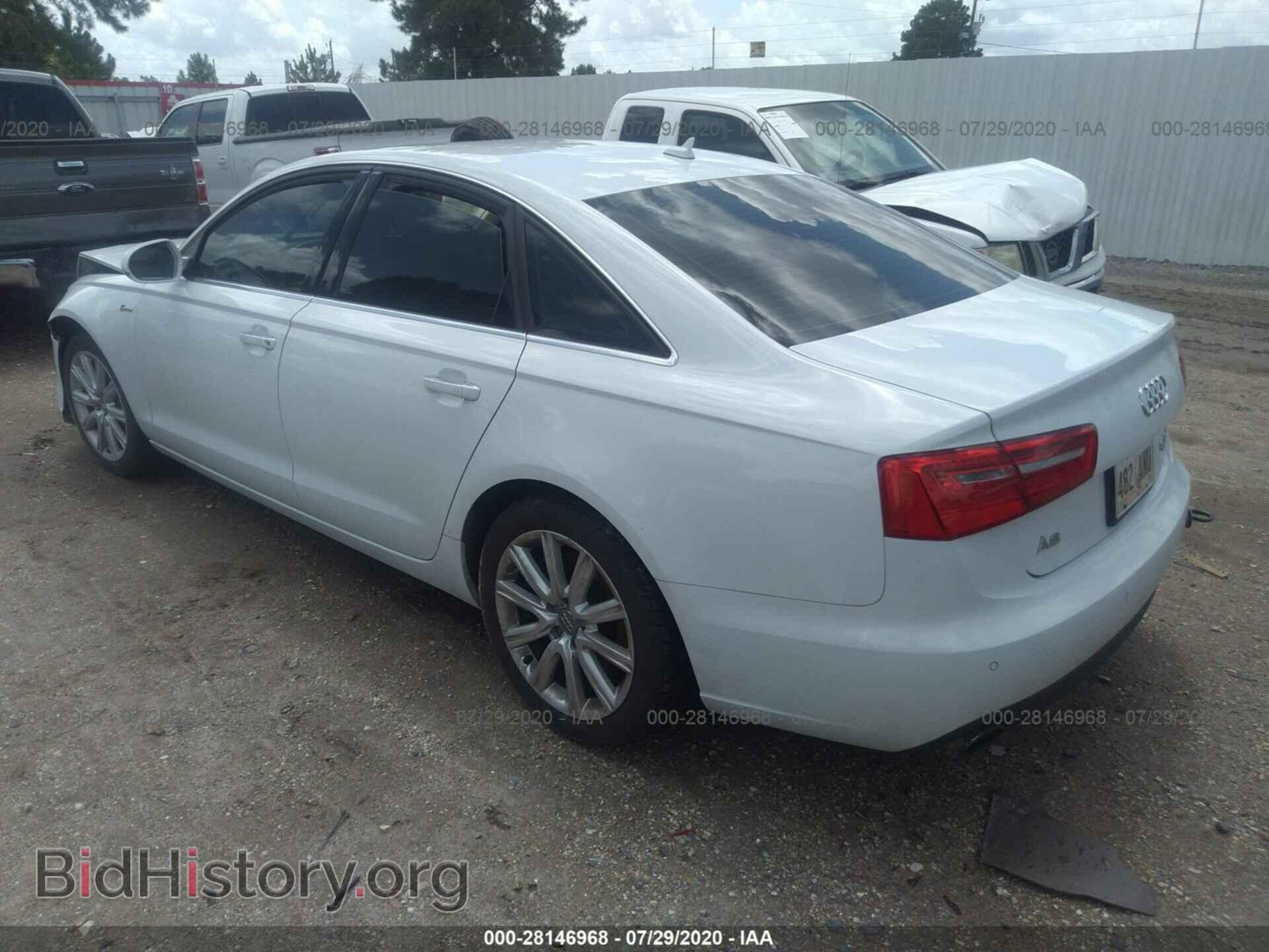 2013 AUDI A6 - VIN: WAUGGAFC0DN137091 - Фото 3