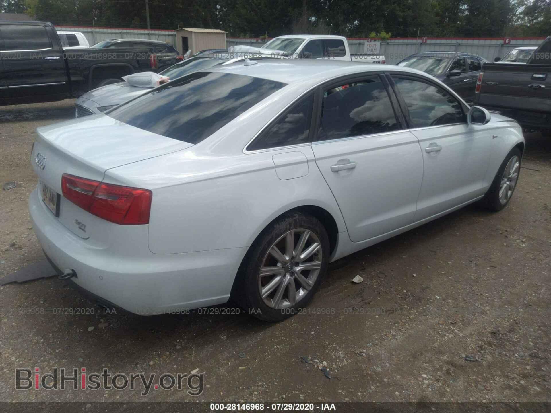 2013 AUDI A6 - VIN: WAUGGAFC0DN137091 - Фото 4
