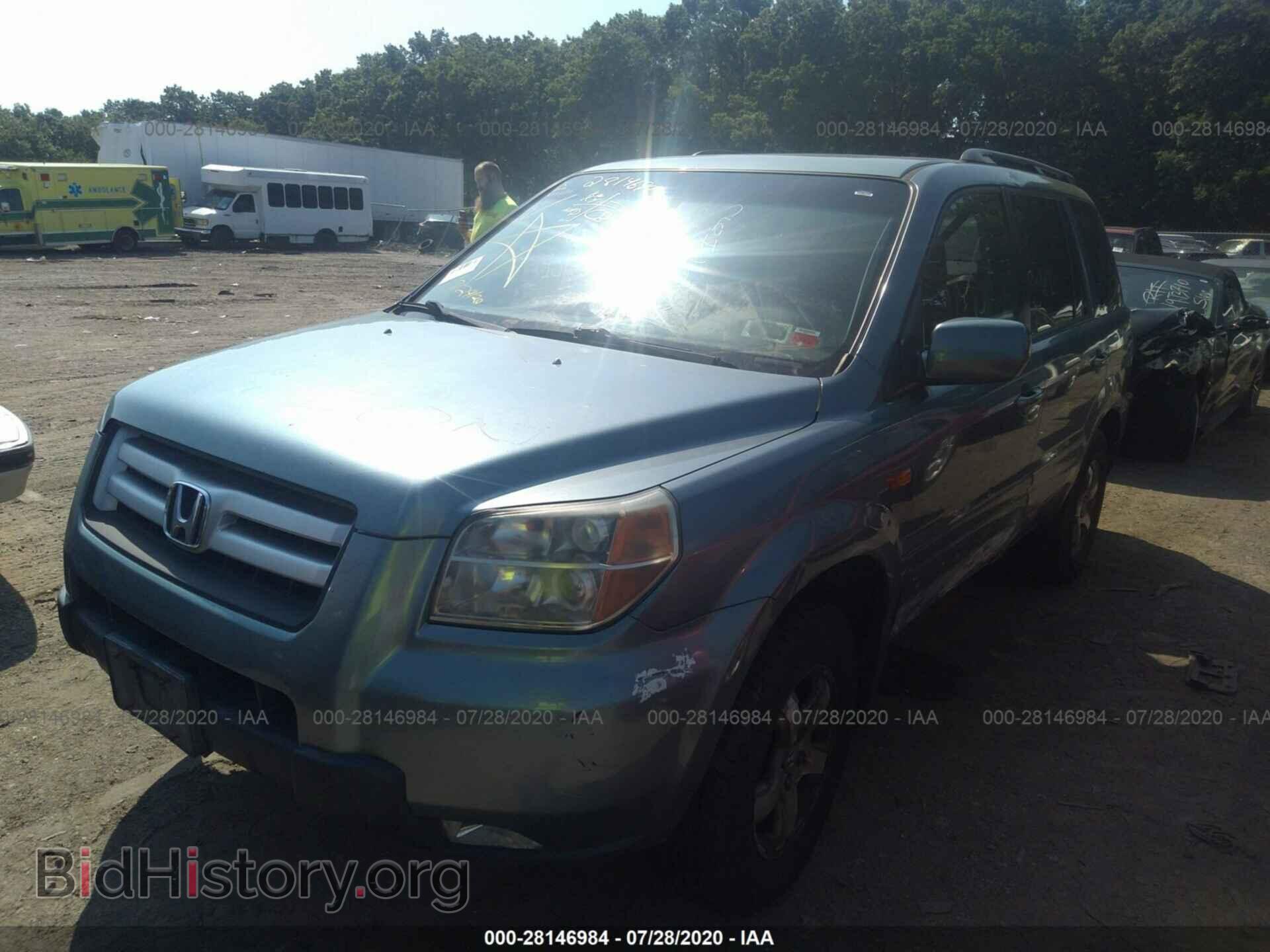 2006 HONDA PILOT - VIN: 2HKYF18546H529826 - Фото 2