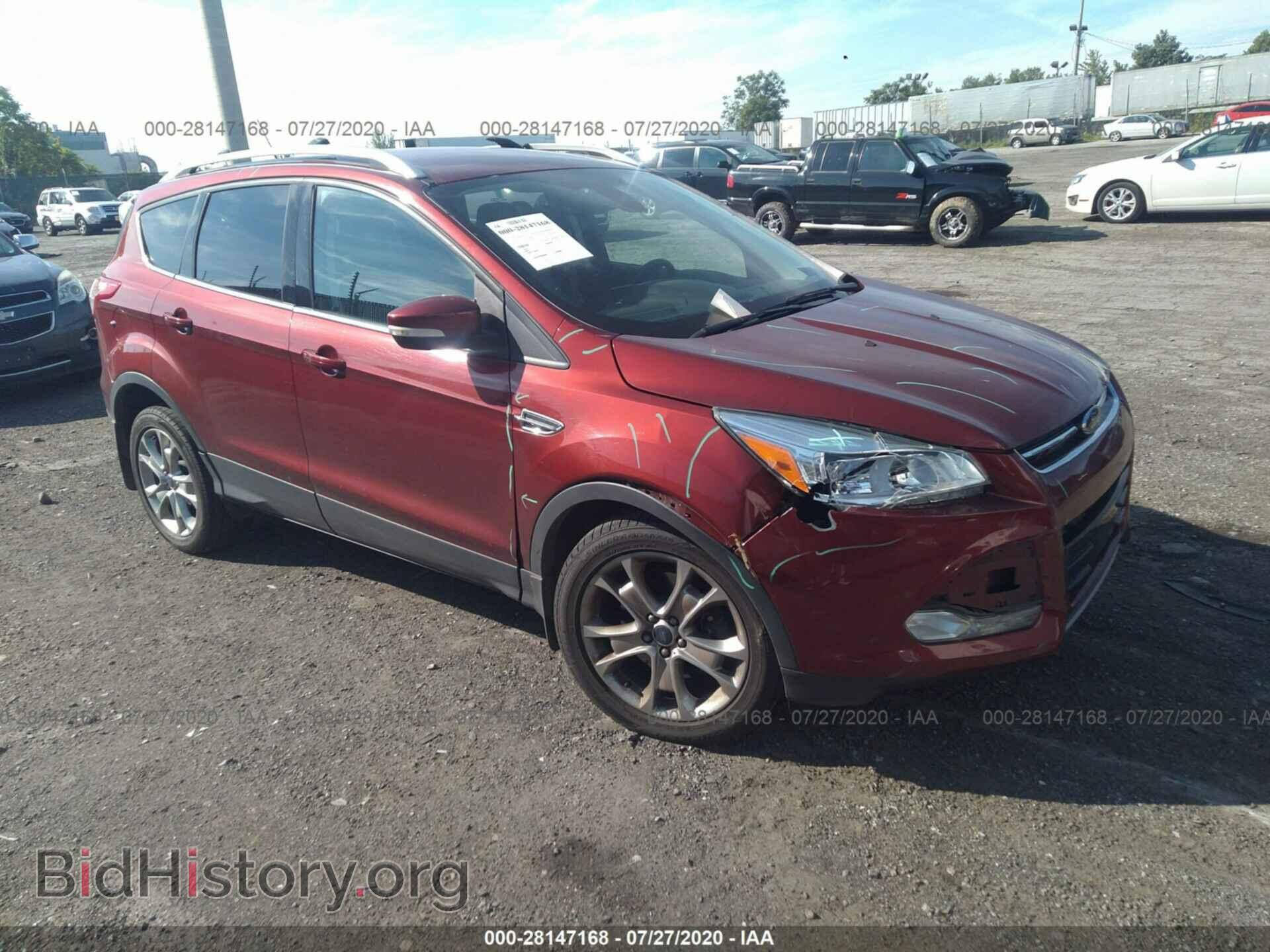 Photo 1FMCU9J97EUB92256 - FORD ESCAPE 2014