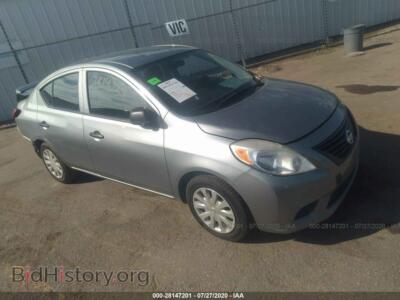 2013 Nissan VERSA S PLUS, silver — VIN 3N1CN7AP5DL848244, IAAI
