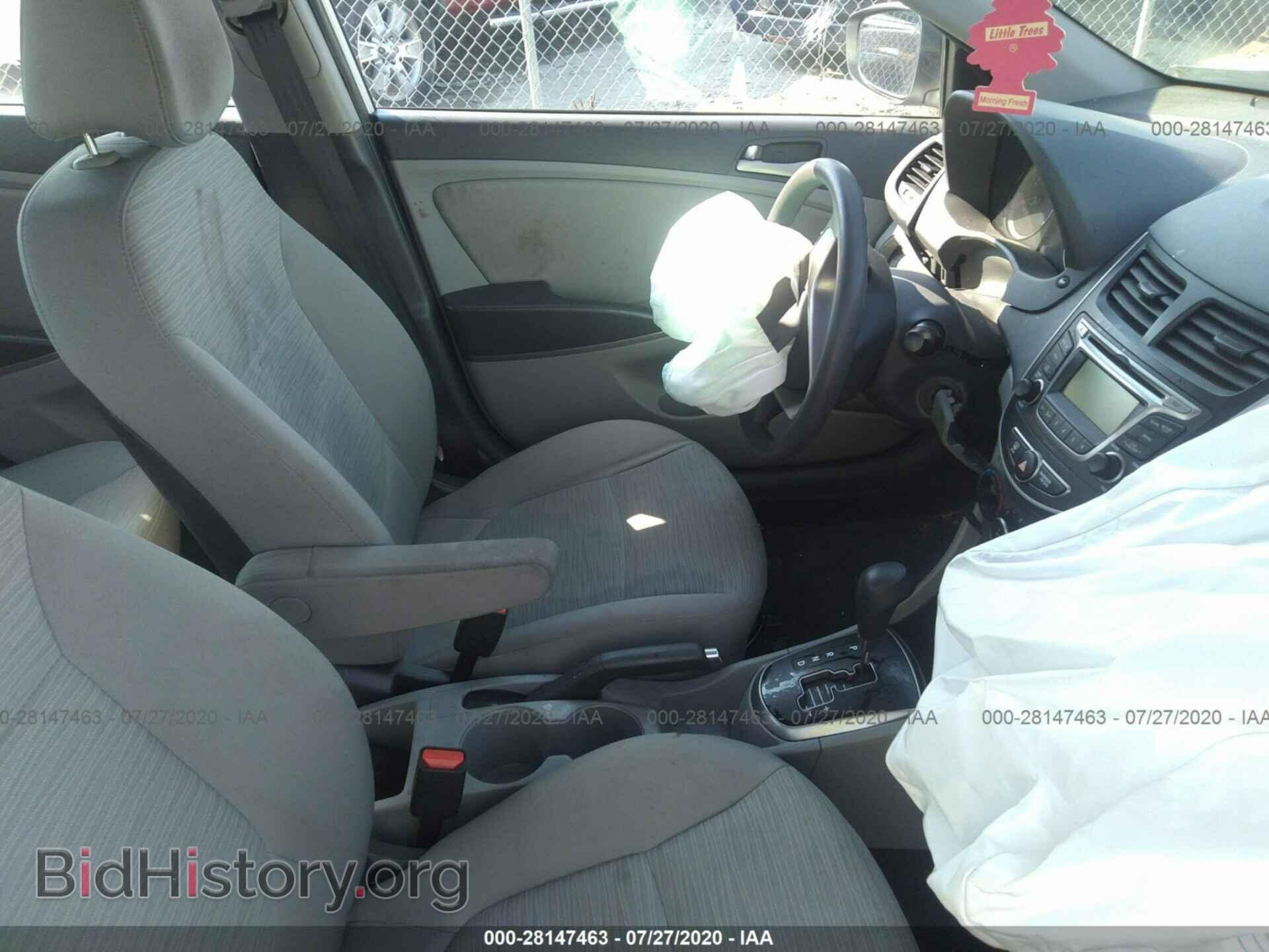 2017 HYUNDAI ACCENT - VIN: KMHCT4AEXHU209834 - Фото 5