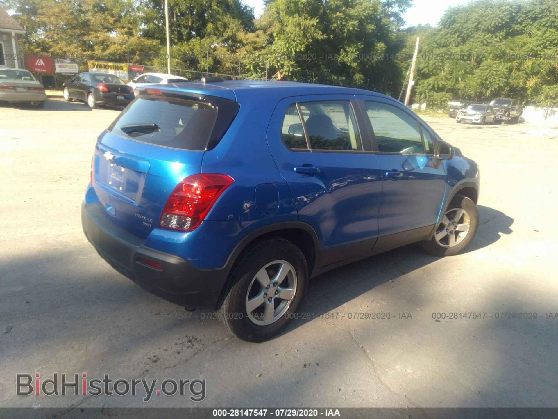 2015 CHEVROLET TRAX - VIN: KL7CJPSB0FB069671 - Фото 4