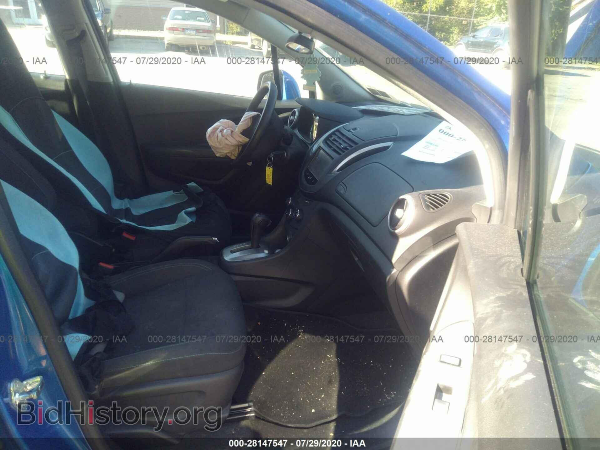 2015 CHEVROLET TRAX - VIN: KL7CJPSB0FB069671 - Фото 5