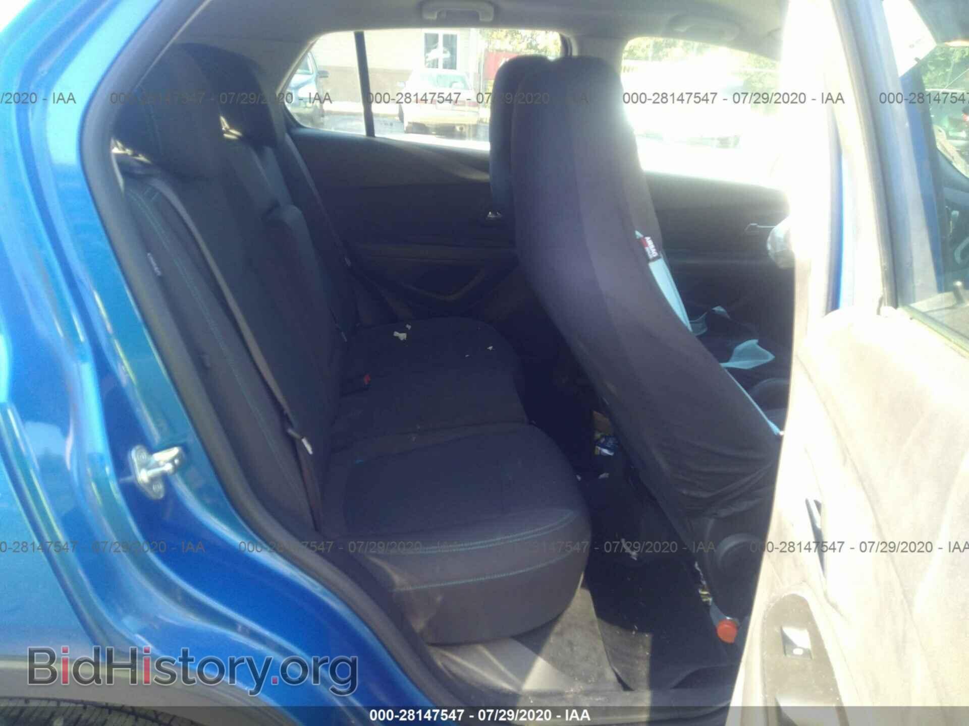 2015 CHEVROLET TRAX - VIN: KL7CJPSB0FB069671 - Фото 8