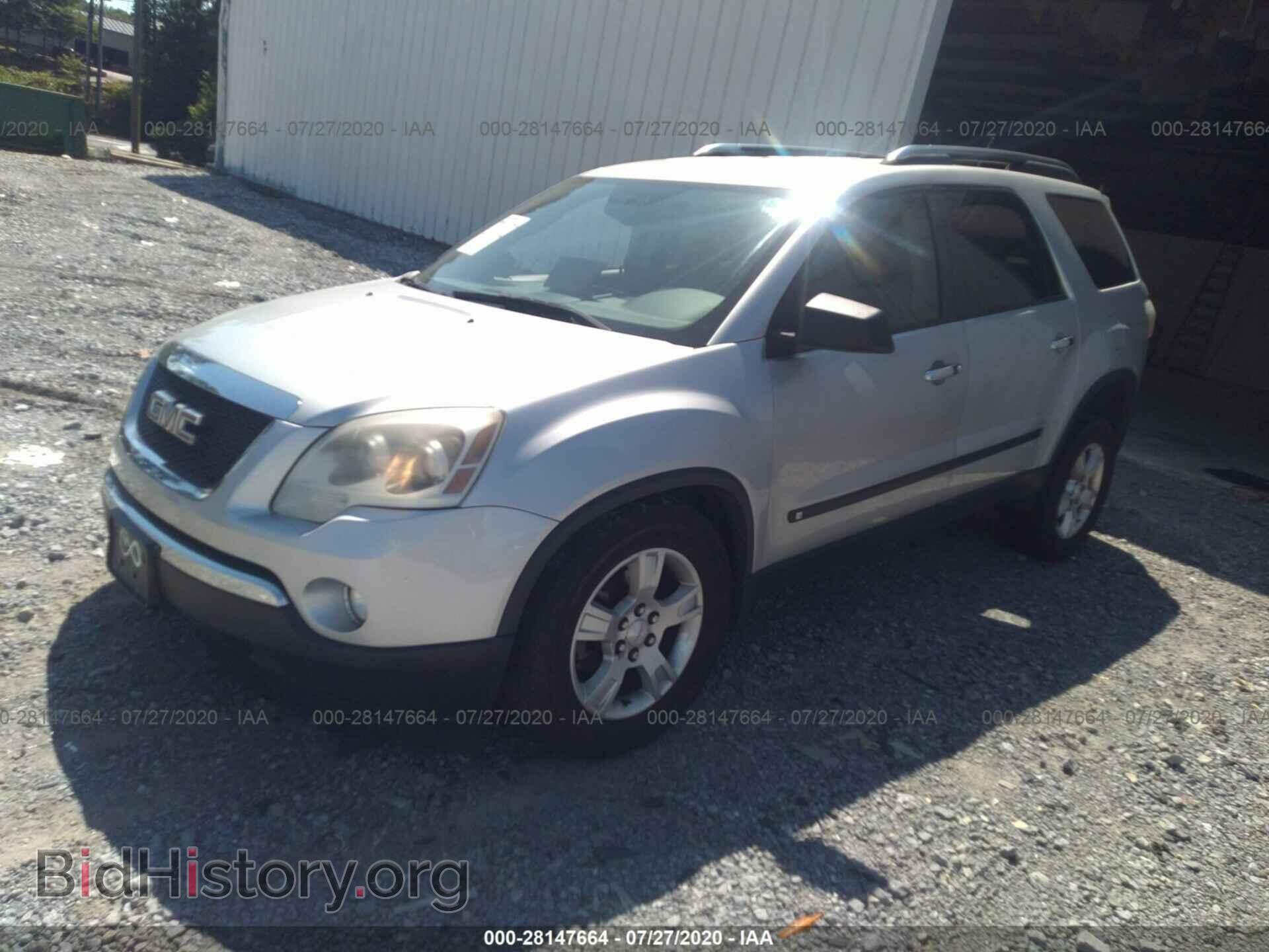 2009 GMC ACADIA - VIN: 1GKER13D89J176726 - Фото 2
