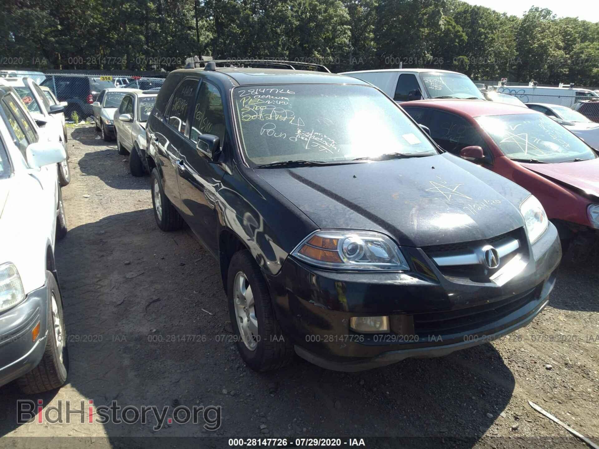 Photo 2HNYD18286H511036 - ACURA MDX 2006