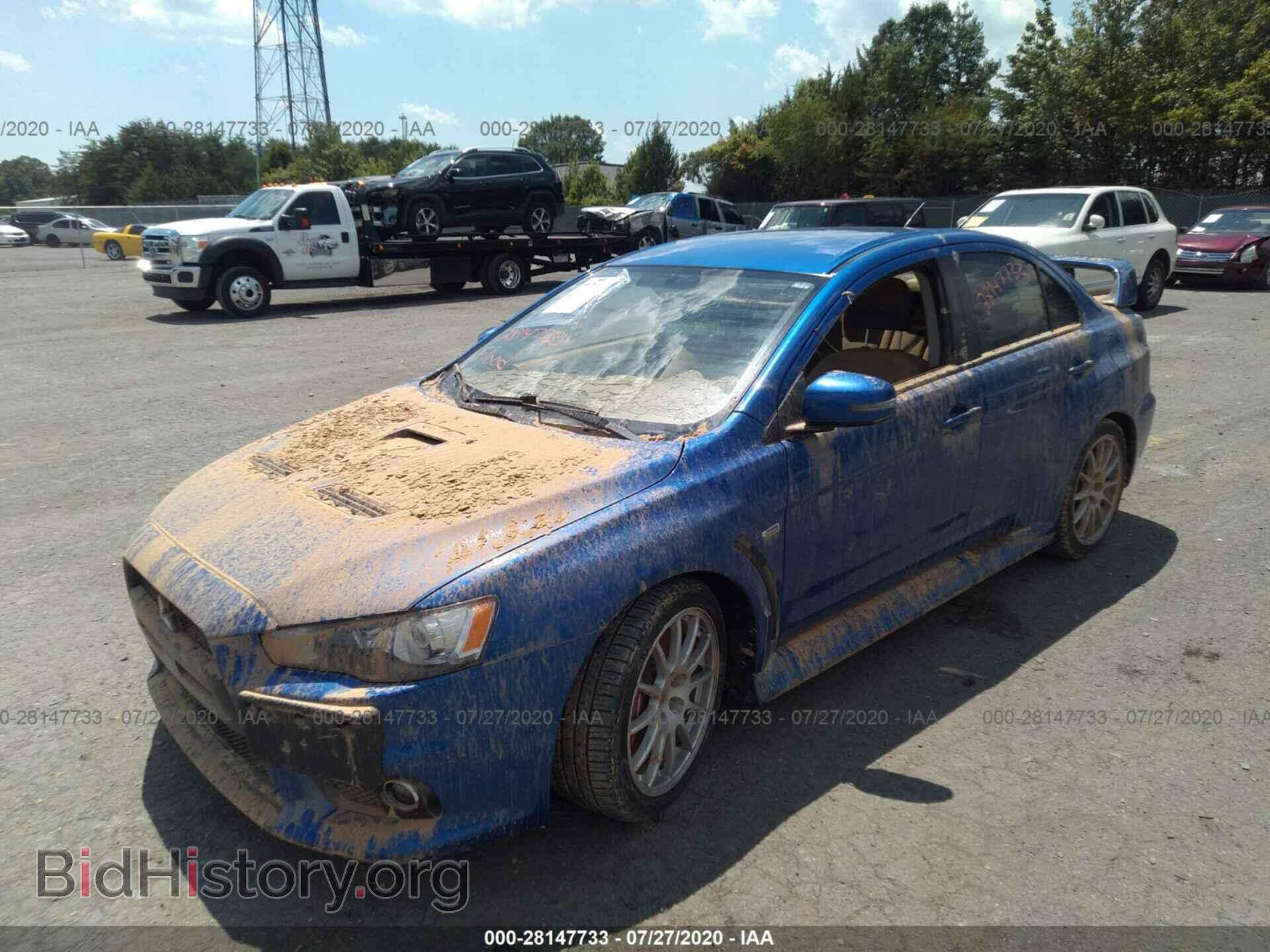 2015 MITSUBISHI LANCER EVOLUTION - VIN: JA32W8FV2FU009825 - Photo 2