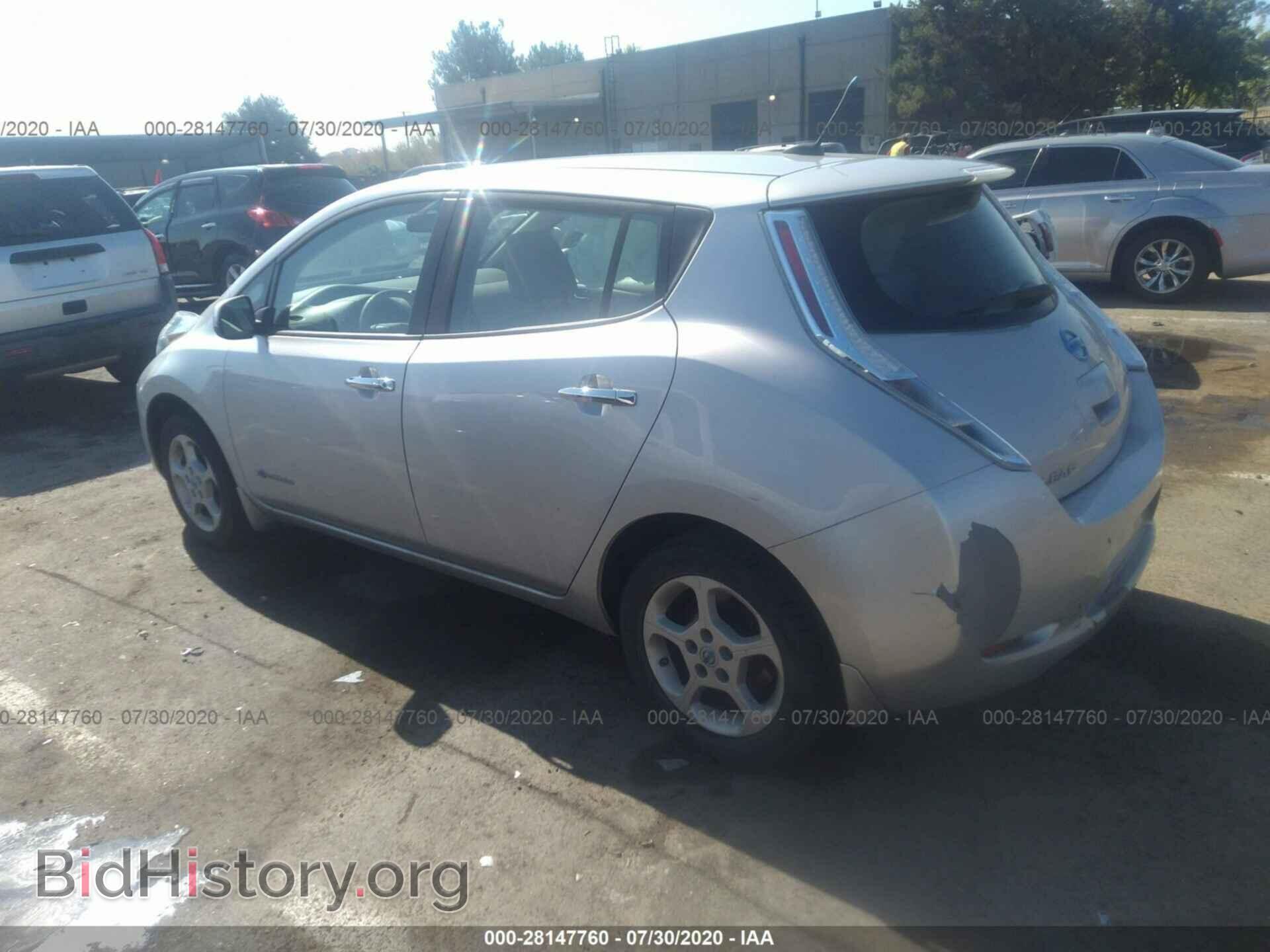 2013 NISSAN LEAF - VIN: 1N4AZ0CP2DC408836 - Фото 3