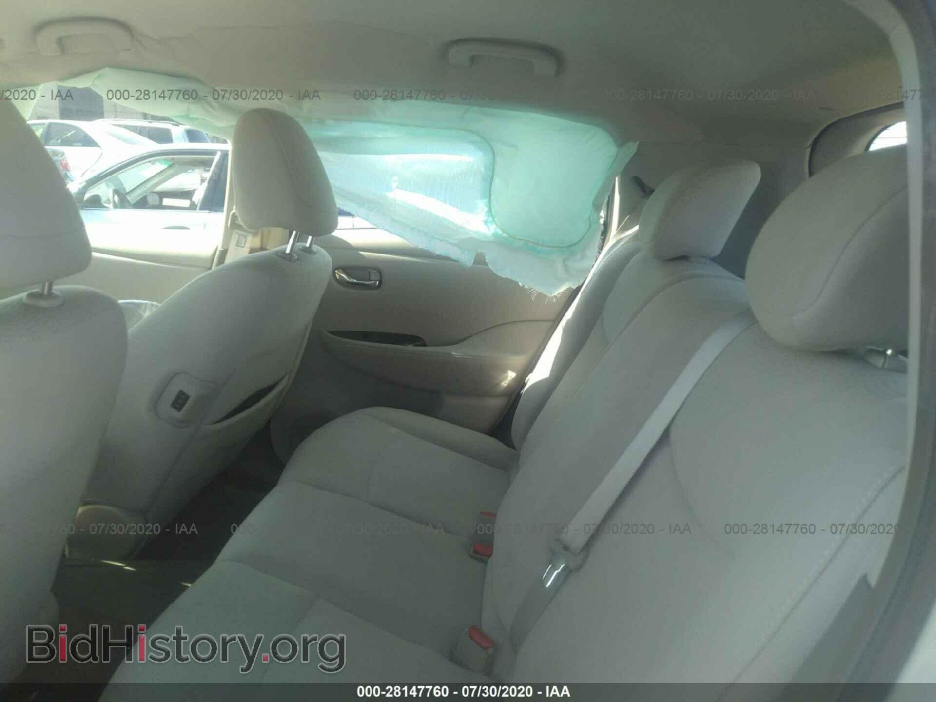 2013 NISSAN LEAF - VIN: 1N4AZ0CP2DC408836 - Фото 8