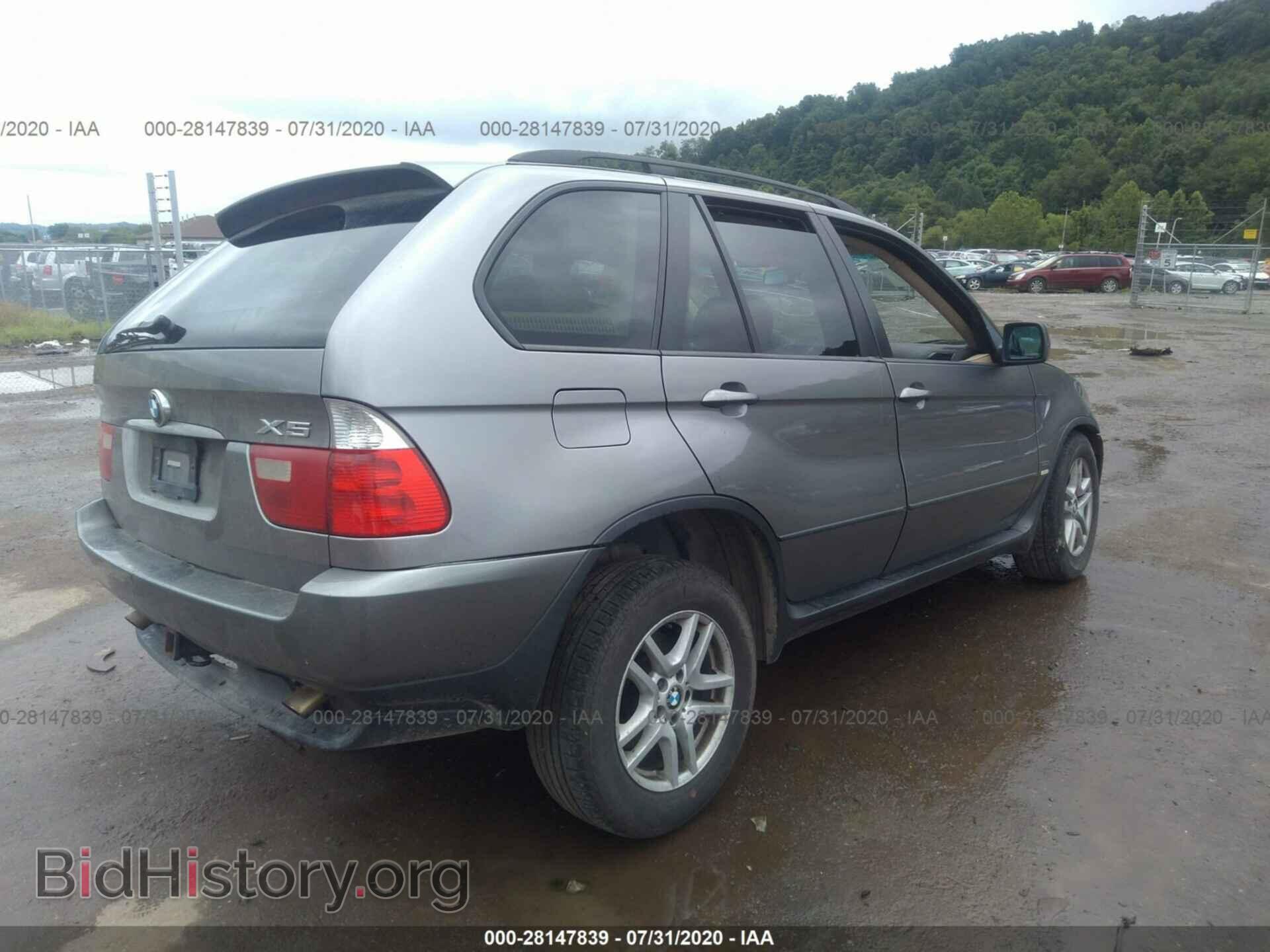 2006 BMW X5 - VIN: 5UXFA13596LY48243 - Фото 4