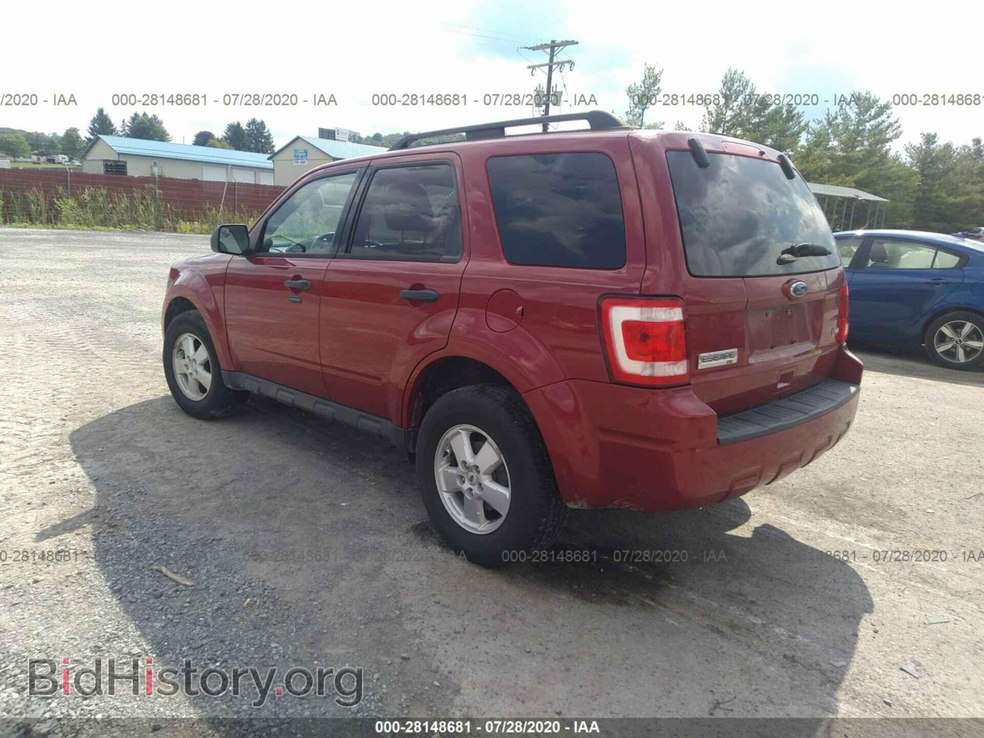 2011 FORD ESCAPE - VIN: 1FMCU9DG1BKA87357 - Фото 3