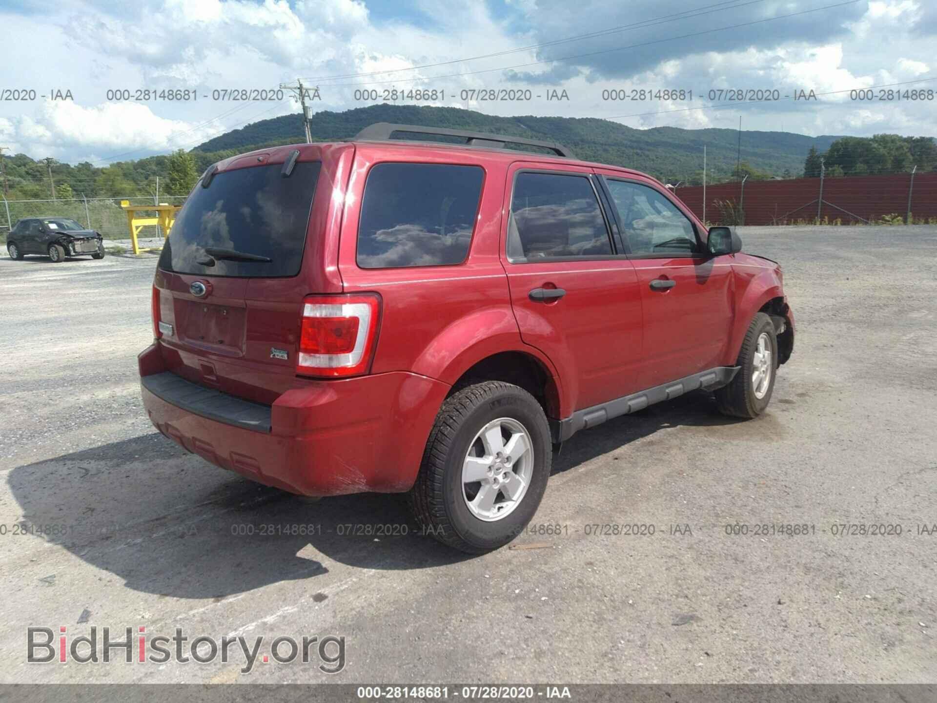 2011 FORD ESCAPE - VIN: 1FMCU9DG1BKA87357 - Фото 4