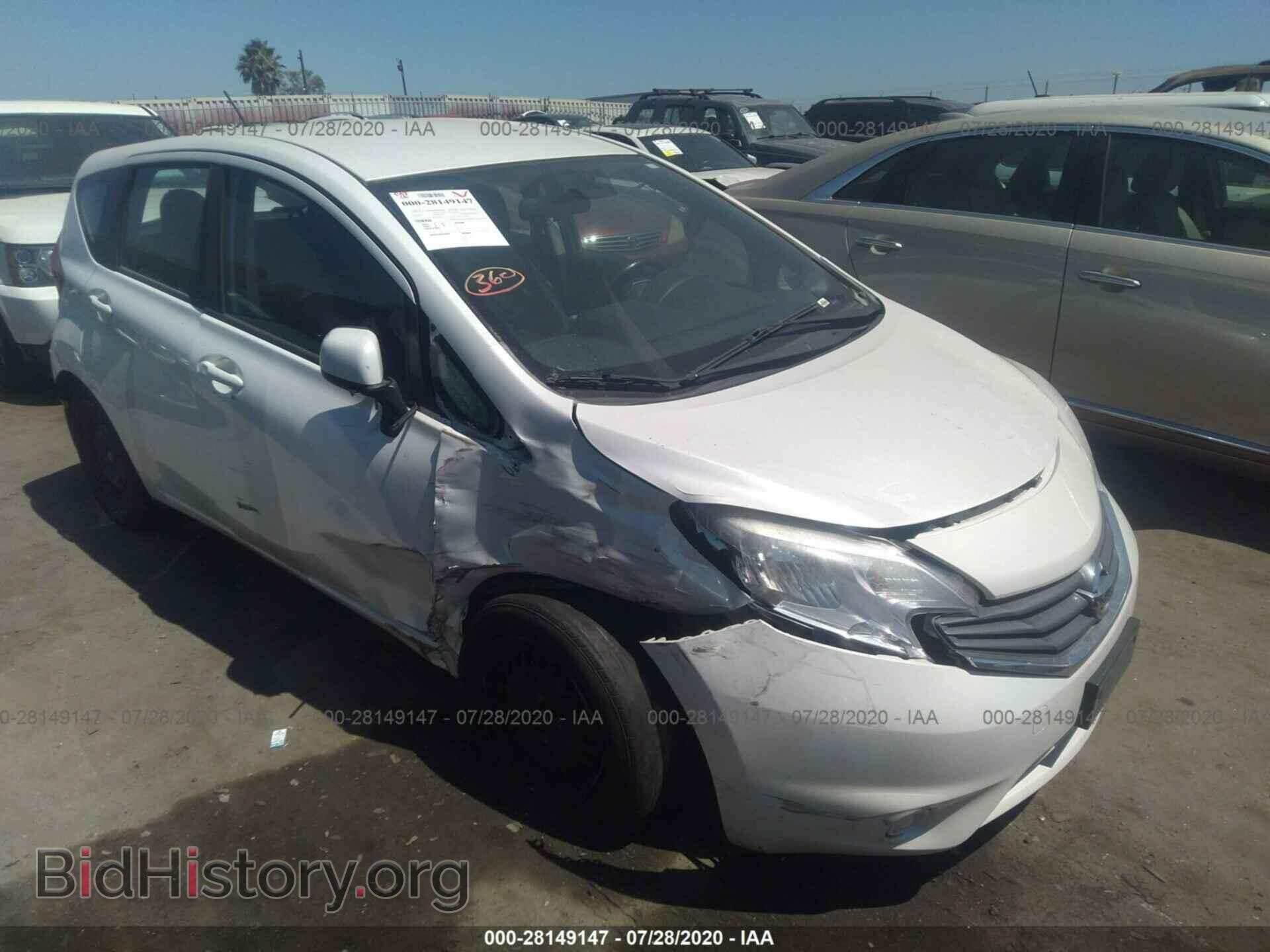 Фотография 3N1CE2CP2EL367465 - NISSAN VERSA NOTE 2014
